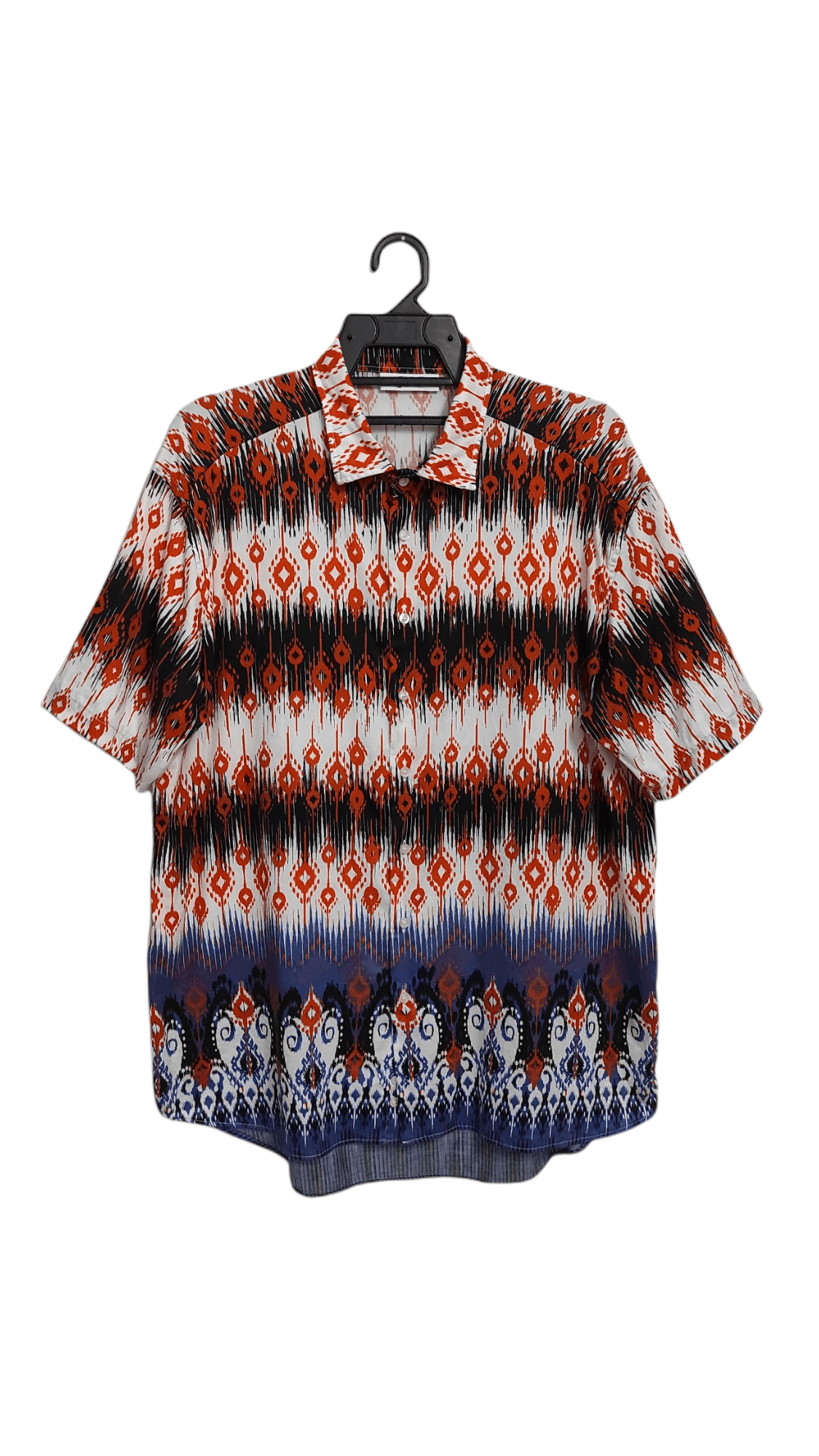 Etro Etro Multicolor Graphic Tribal Printed Stretch Cotton shirt Size US XL / EU 56 / 4 - 6 Thumbnail