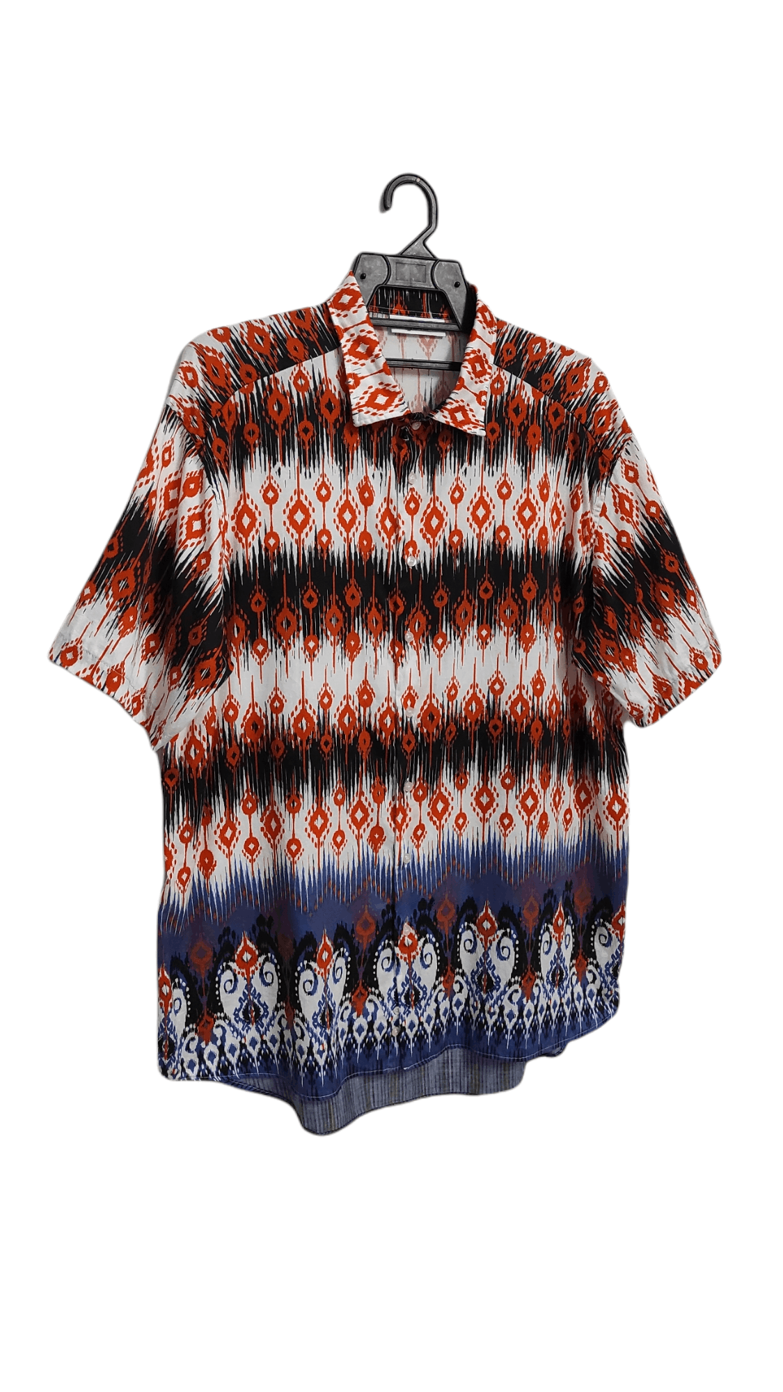 Etro Etro Multicolor Graphic Tribal Printed Stretch Cotton shirt Size US XL / EU 56 / 4 - 7 Thumbnail