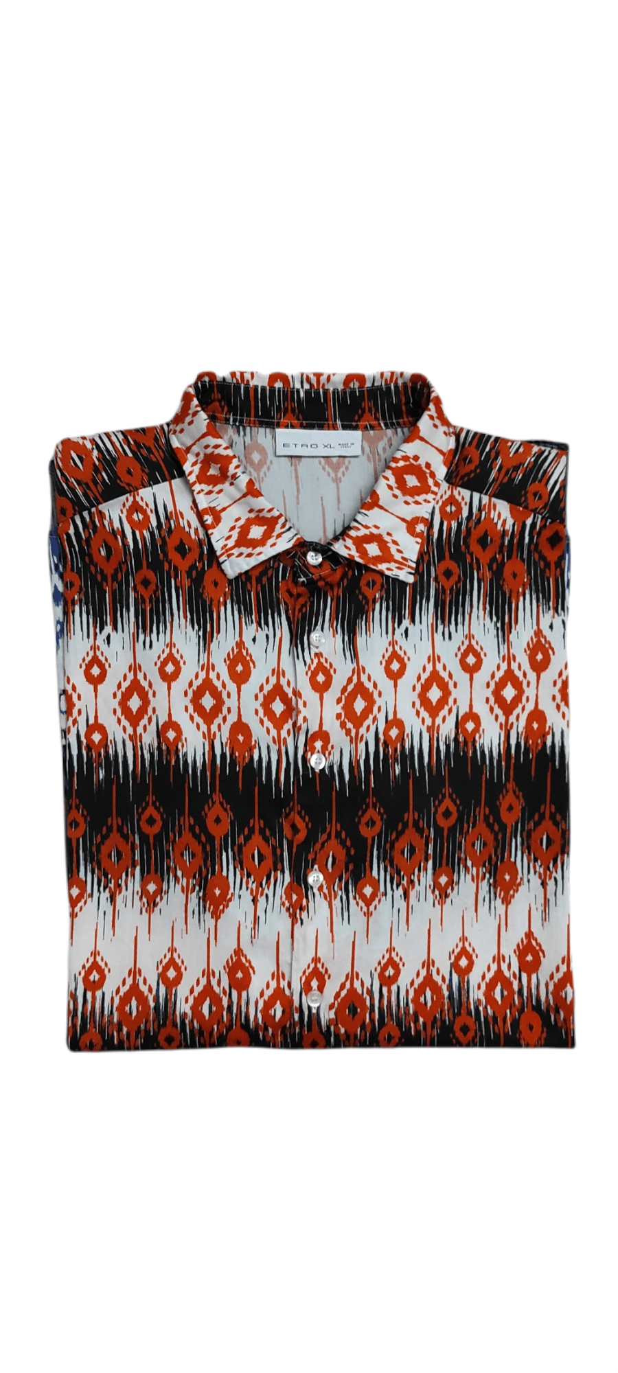 Etro Etro Multicolor Graphic Tribal Printed Stretch Cotton shirt Size US XL / EU 56 / 4 - 12 Thumbnail
