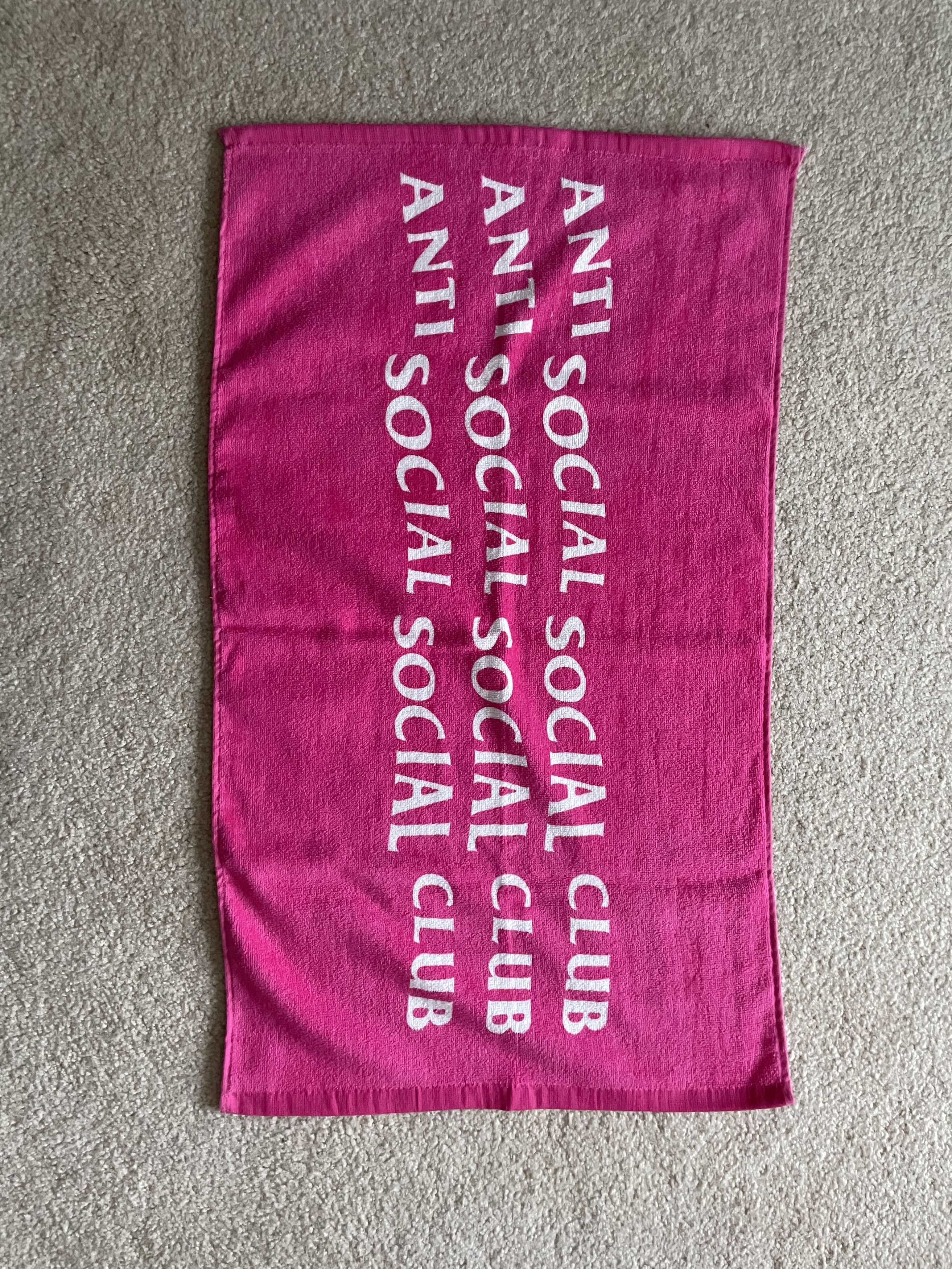 Anti Social Social Club ASSC Anti Social Social Club Tennis Towel Size ONE SIZE - 2 Thumbnail