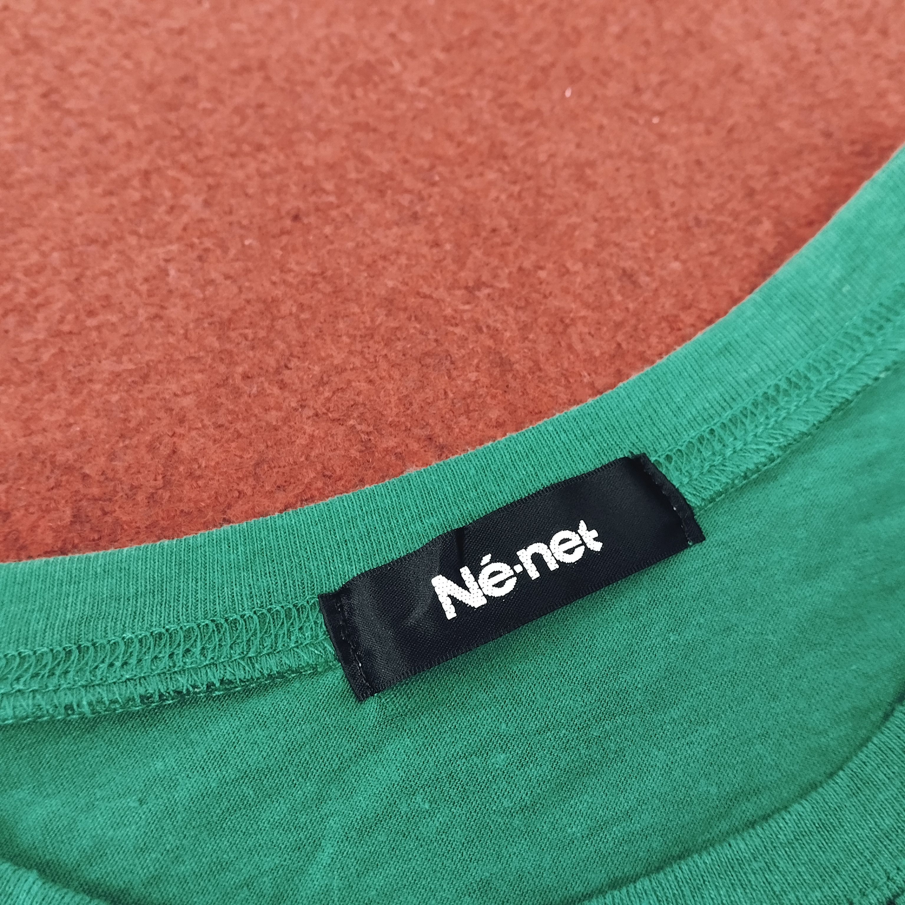 Issey Miyake × Ne-Net × Vintage Ne-Net Issey Miyake Japanese Designer Full Print Tshirt Size US L / EU 52-54 / 3 - 4 Thumbnail