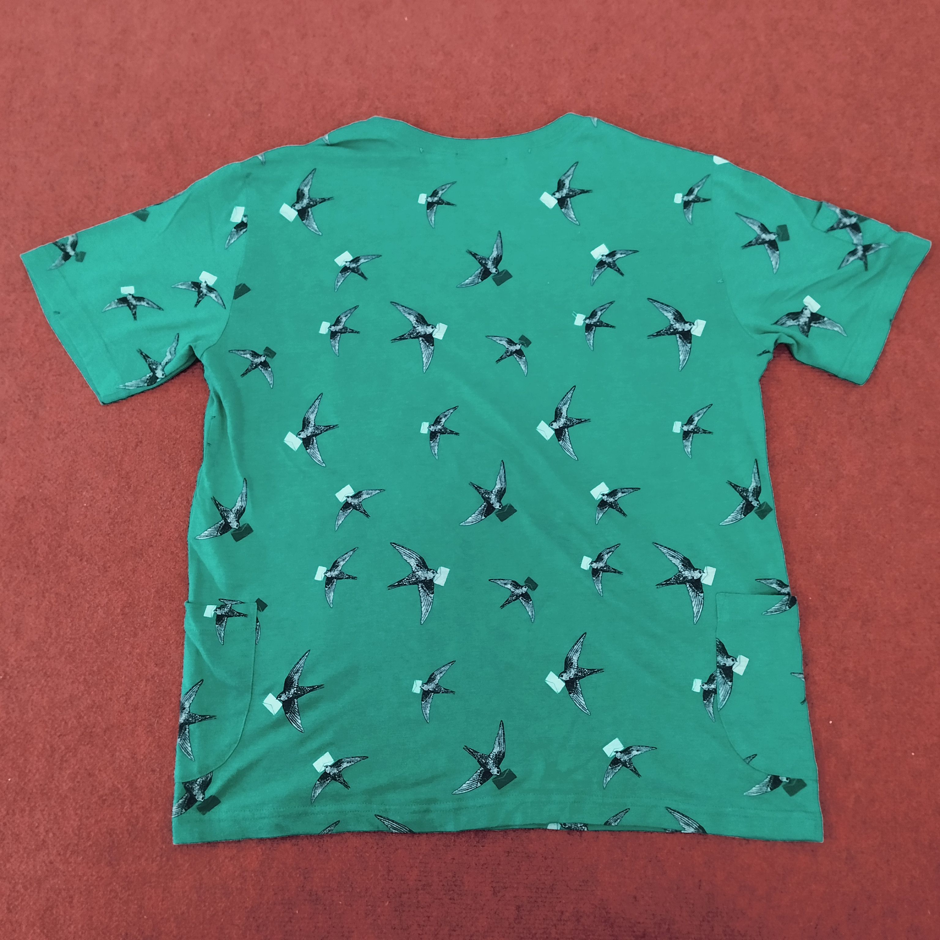 Issey Miyake × Ne-Net × Vintage Ne-Net Issey Miyake Japanese Designer Full Print Tshirt Size US L / EU 52-54 / 3 - 2 Thumbnail