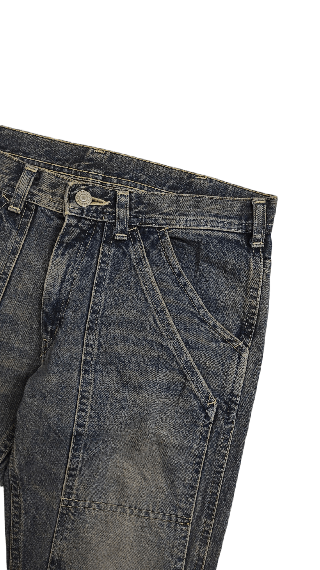 Beams Plus BEAMS BOY TOKYO double pocket utility jeans Size US 31 - 4 Thumbnail