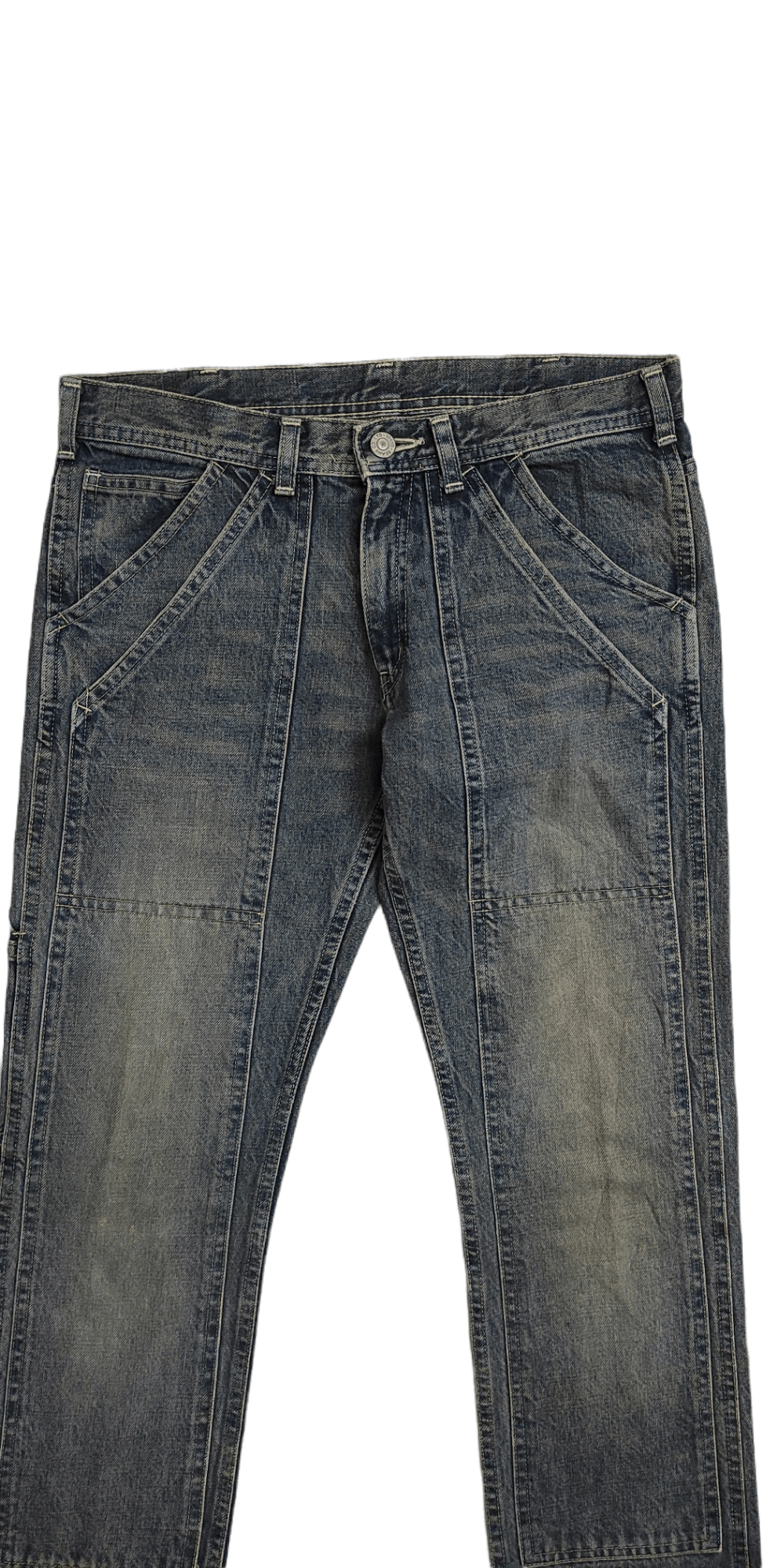 Beams Plus BEAMS BOY TOKYO double pocket utility jeans Size US 31 - 3 Thumbnail
