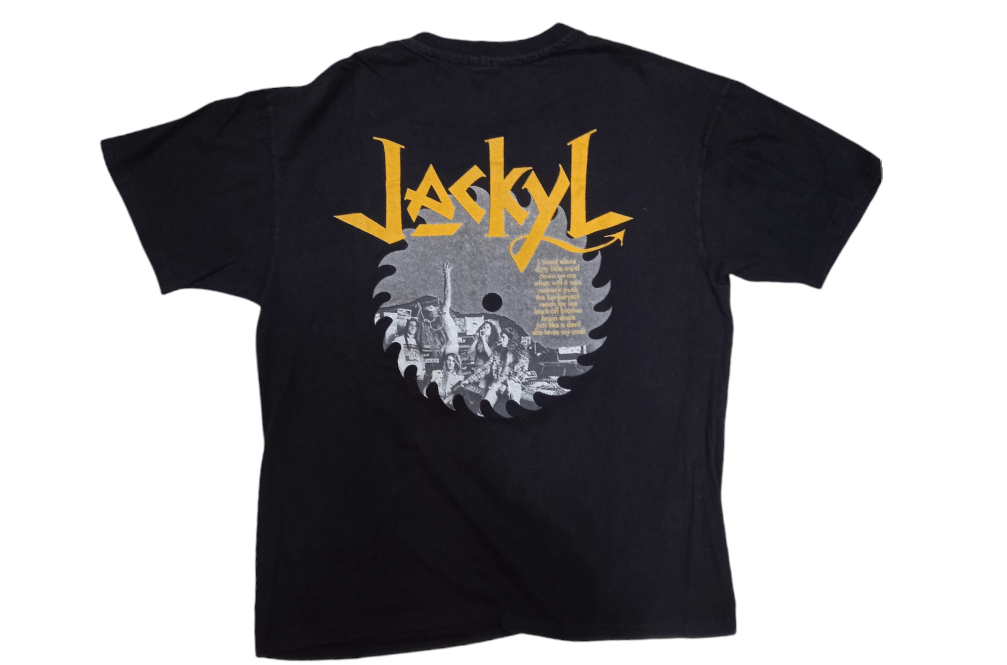 Other Vintage Single Stitch 90s Jakyl Band Tee Size US XL / EU 56 / 4 - 2 Thumbnail