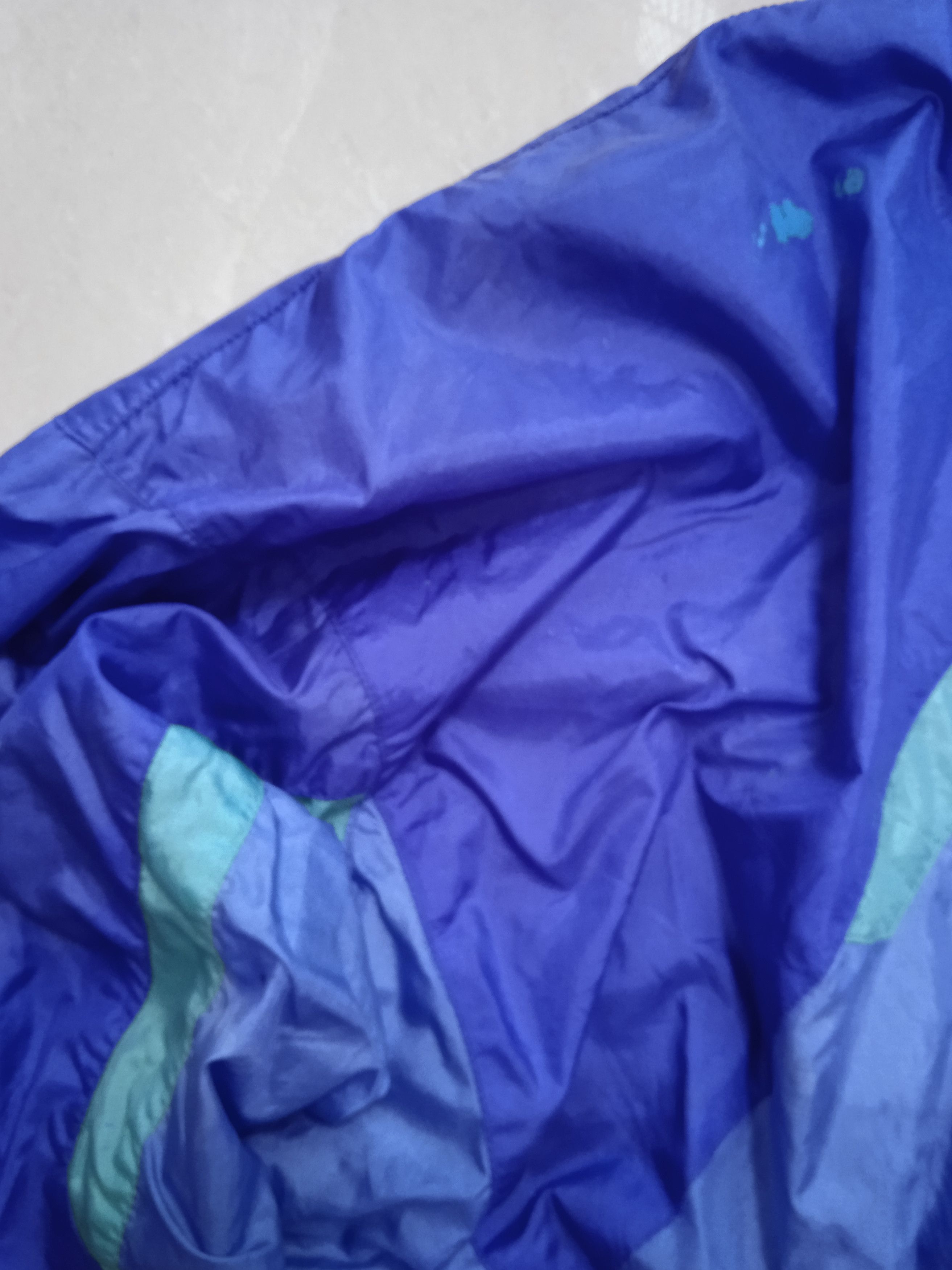 Other Vintage 90s Grey Tag Nike Aqua Berry Windbreaker Size US XXL / EU 58 / 5 - 5 Thumbnail