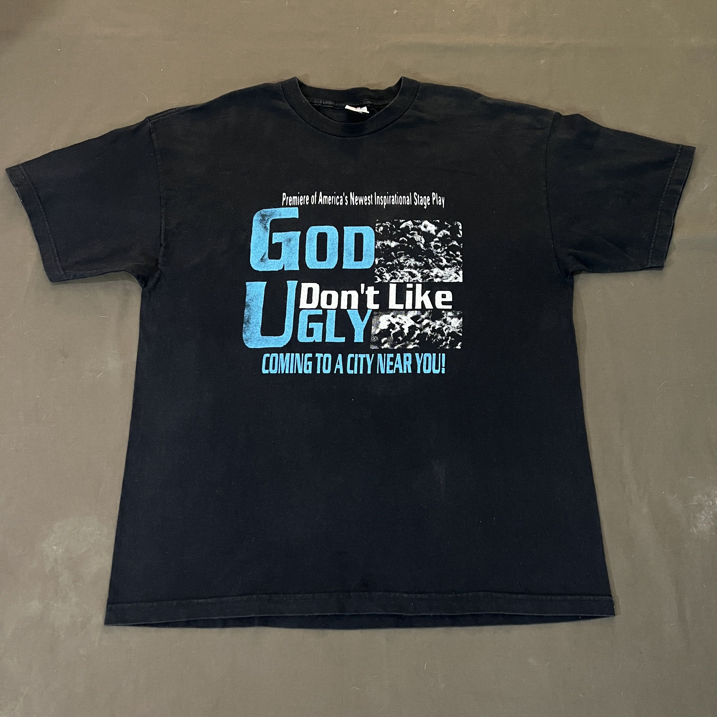 Rap Tees Vintage God don't like ugly Angela Bofill Dottie Peoples Size US XXL / EU 58 / 5 - 2 Thumbnail