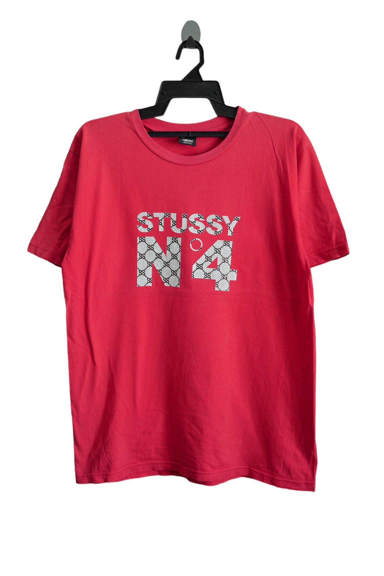 Stussy × Vintage Vintage Stussy Rip Off Gucci Logo Single Stitch Tee Size US L / EU 52-54 / 3 - 2 Thumbnail