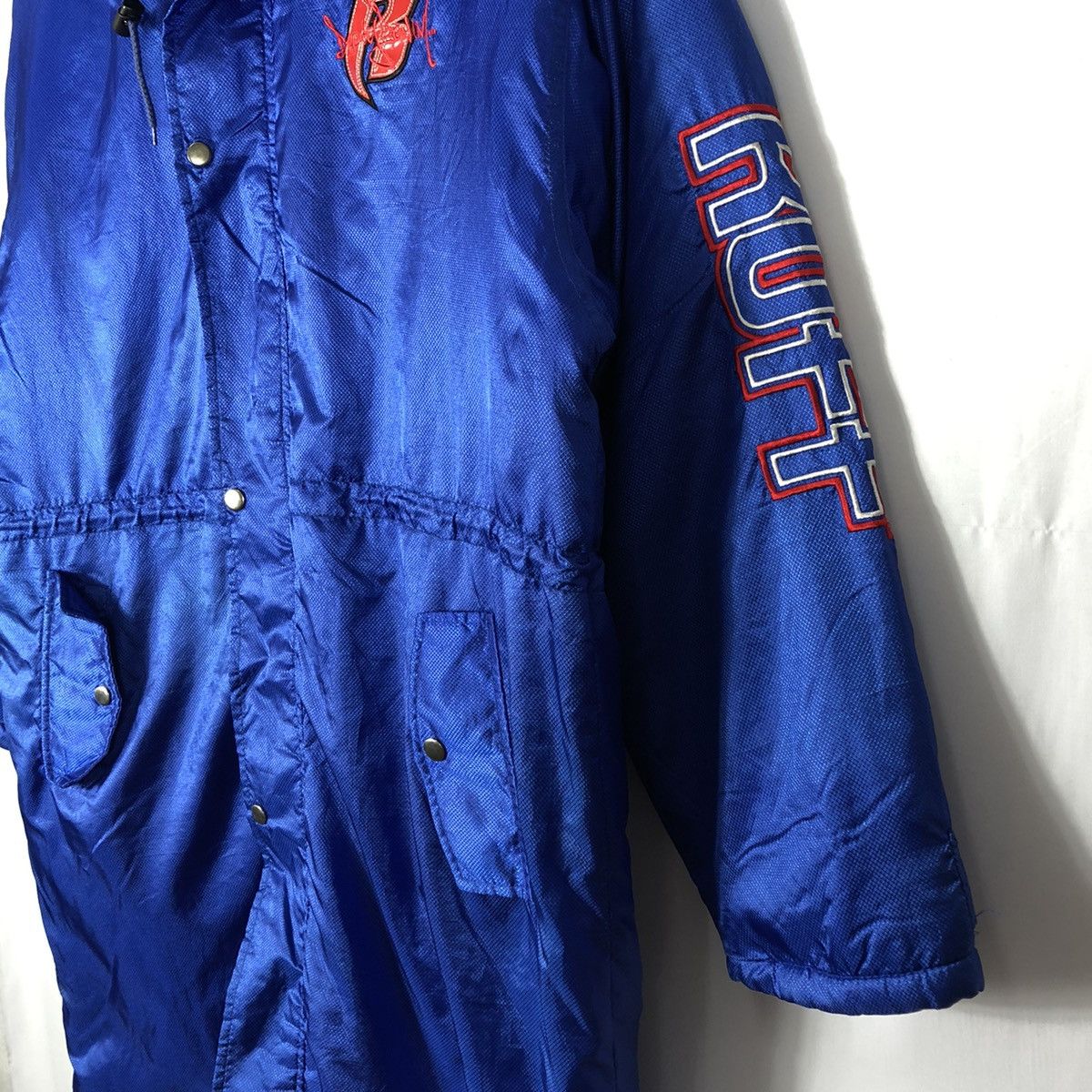 Rap Tees × Ruff Ryders × Vintage 🔥Rare🔥Vintage Ruff Ryder Hip Hop Dirty DMX Long Coach Jacket Size US M / EU 48-50 / 2 - 10 Thumbnail