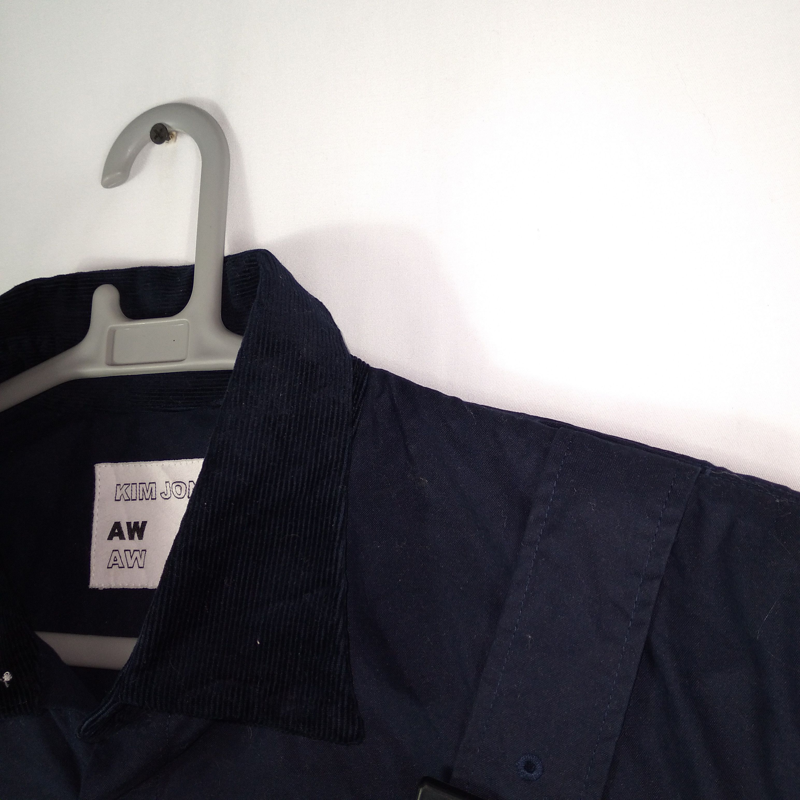 Designer × GU × Kim Jones 🔥Rare🔥AW06 Kim Jones Velvet Collar Buckle Military Jacket Size US L / EU 52-54 / 3 - 10 Thumbnail