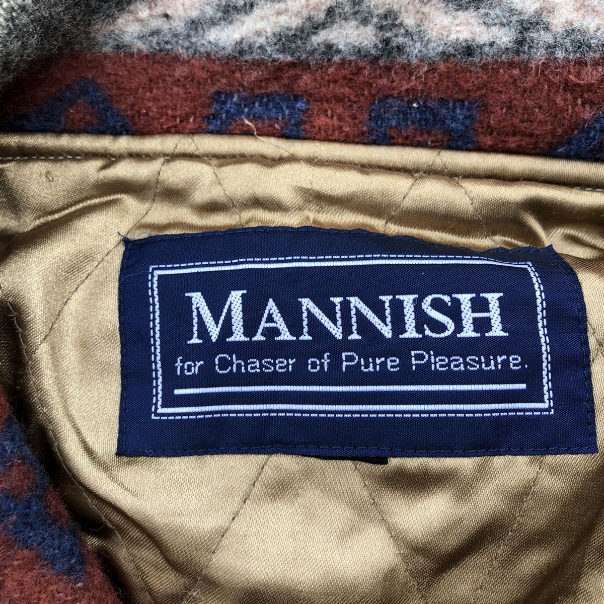 Japanese Brand × Native 🔥Rare🔥Vintage Mannish Navajo Native Umbro Wool Heavy Jacket Size US XXL / EU 58 / 5 - 11 Thumbnail