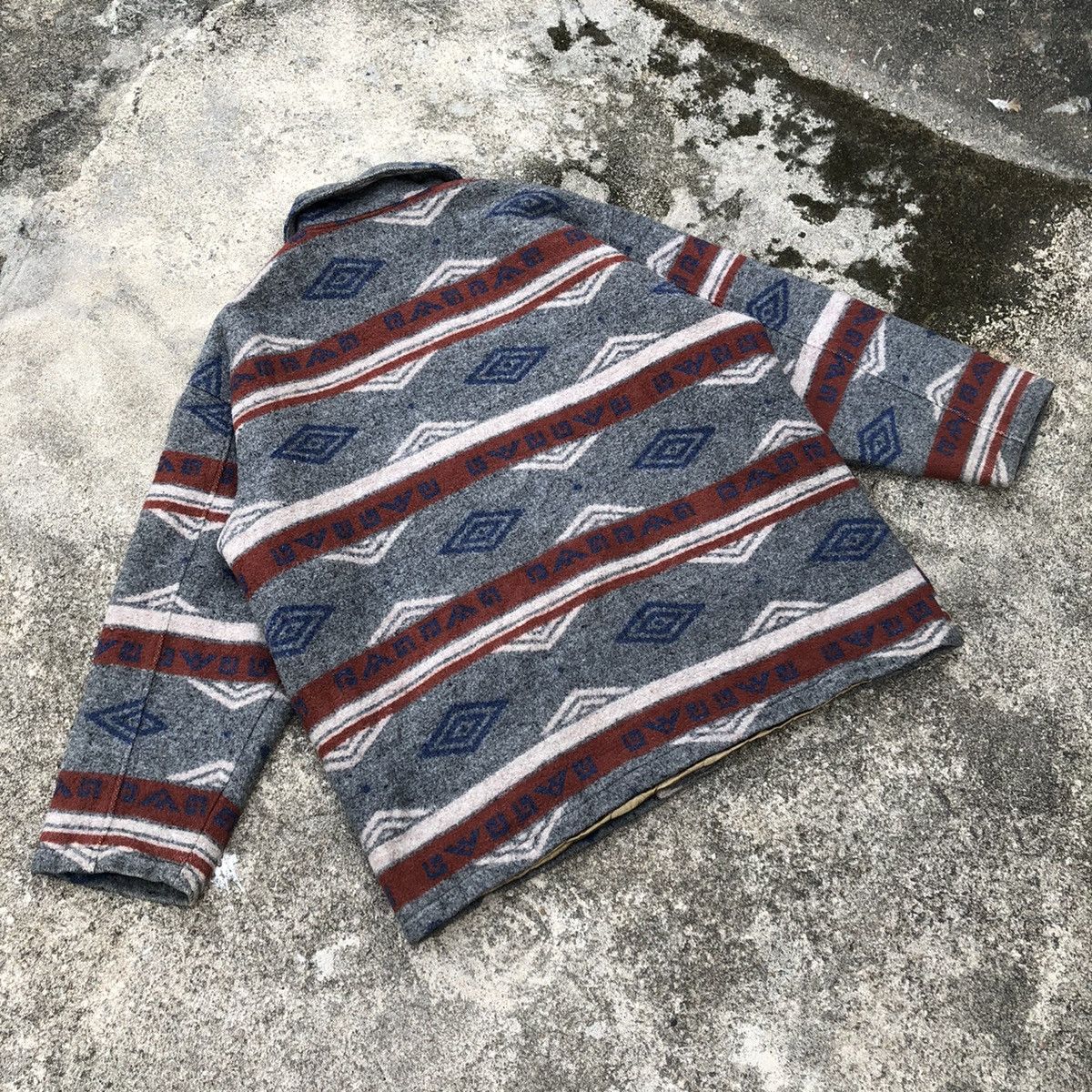Japanese Brand × Native 🔥Rare🔥Vintage Mannish Navajo Native Umbro Wool Heavy Jacket Size US XXL / EU 58 / 5 - 4 Thumbnail