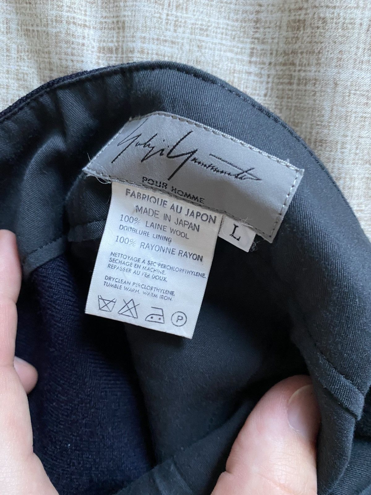 Yohji Yamamoto AW01 Trousers Size US 33 - 3 Thumbnail