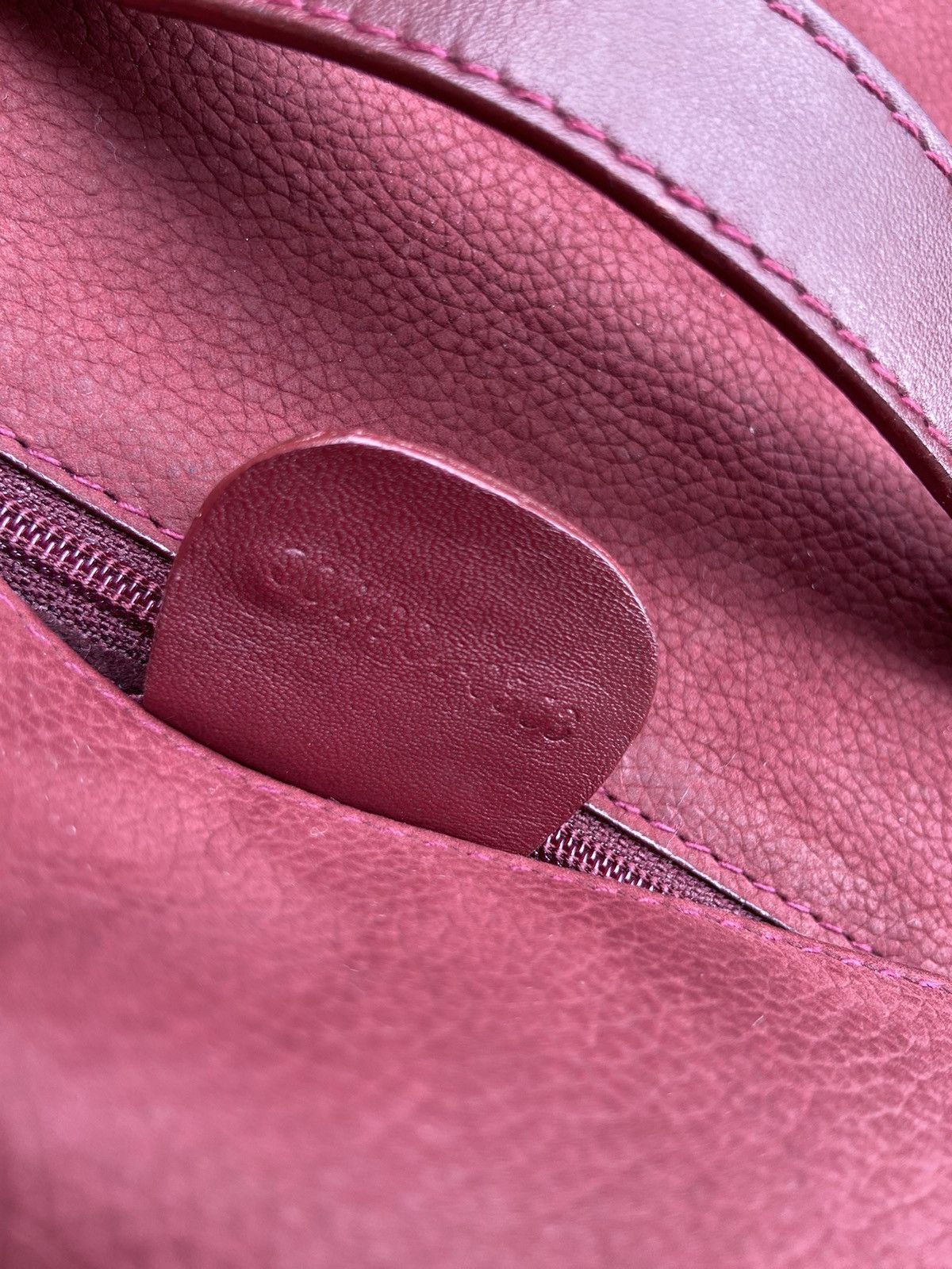 Gucci Gucci Burgundy Marron Hobo Suede Leather Crossbody Bag Size ONE SIZE - 11 Thumbnail