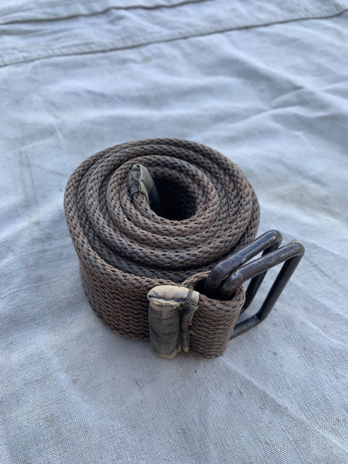 Other Vintage Military Camo Heavy Cotton Belt Size ONE SIZE - 7 Thumbnail