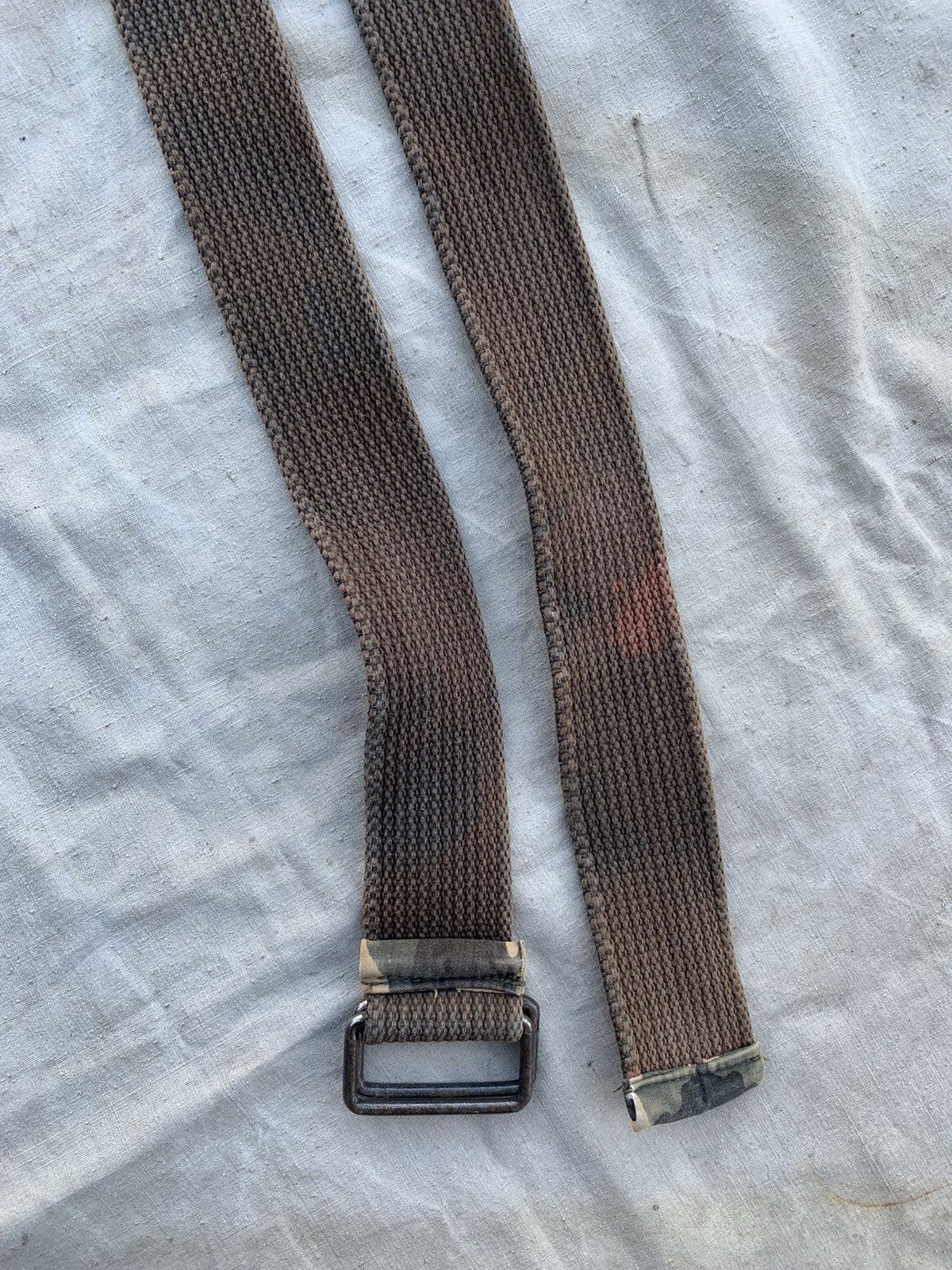 Other Vintage Military Camo Heavy Cotton Belt Size ONE SIZE - 2 Thumbnail