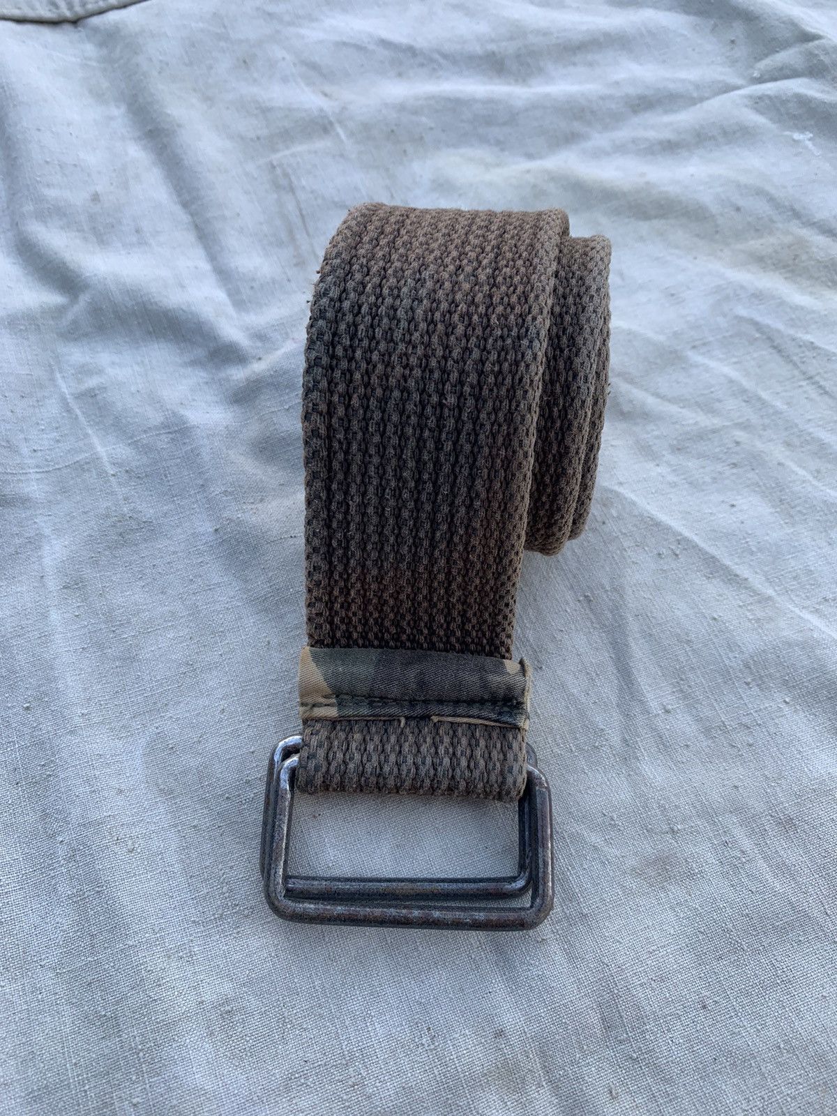 Other Vintage Military Camo Heavy Cotton Belt Size ONE SIZE - 8 Thumbnail