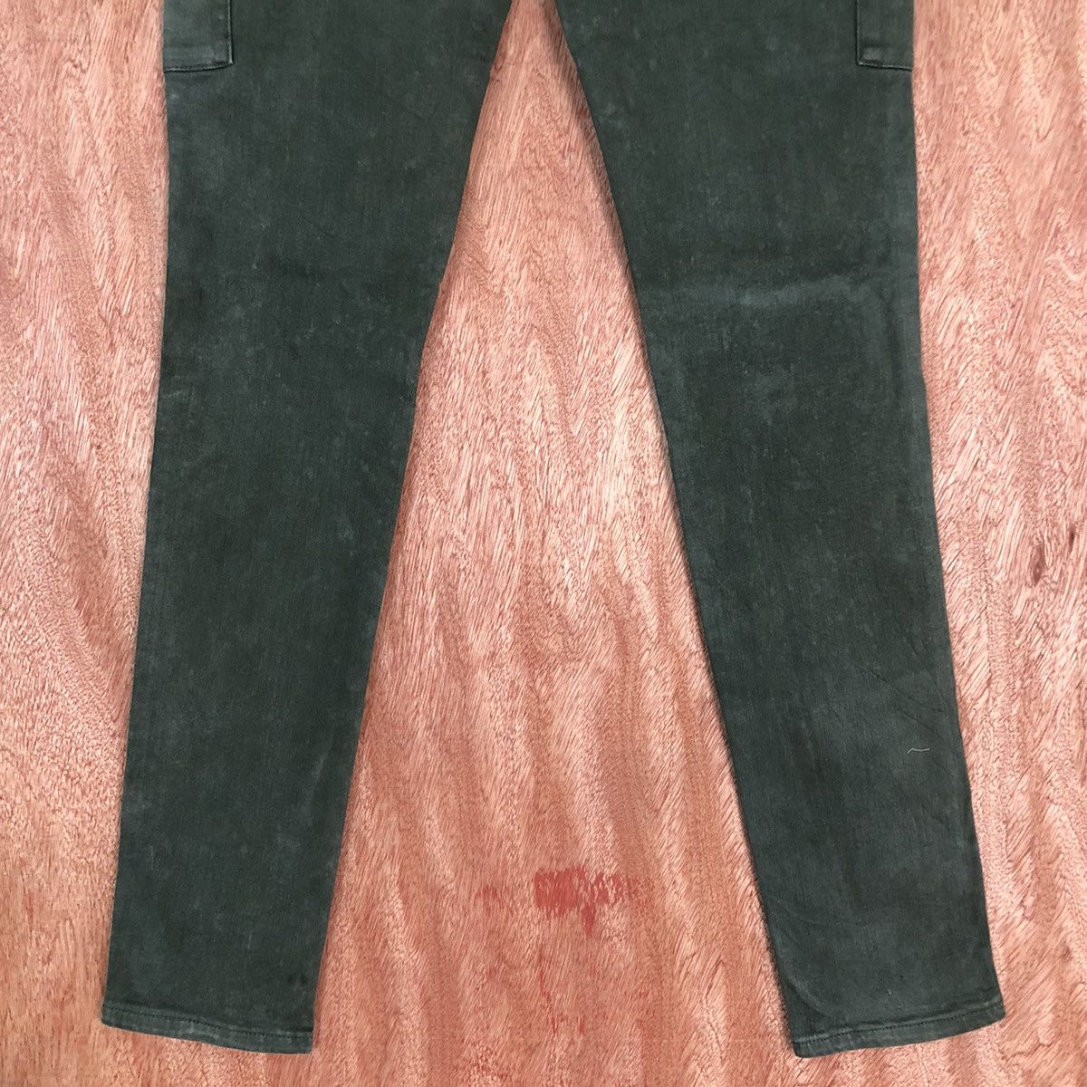 Japanese Brand × Uniqlo UJ UNIQLO GREEN MULTIPOCKET SKINNY CARGO PANTS #c661 Size US 27 - 10 Thumbnail