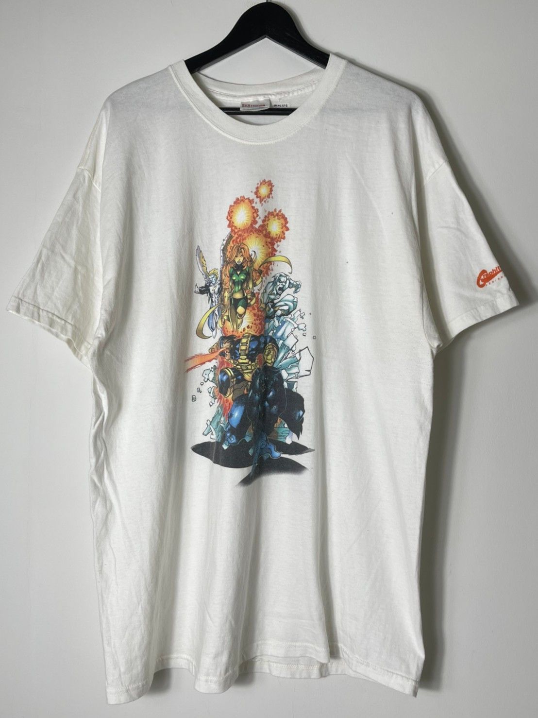 DC Comics × Marvel Comics × Vintage Vintage 2002 Marvel Heroes T shirt By Graphiti (XL) GTMC209 Size US XL / EU 56 / 4 - 1 Thumbnail