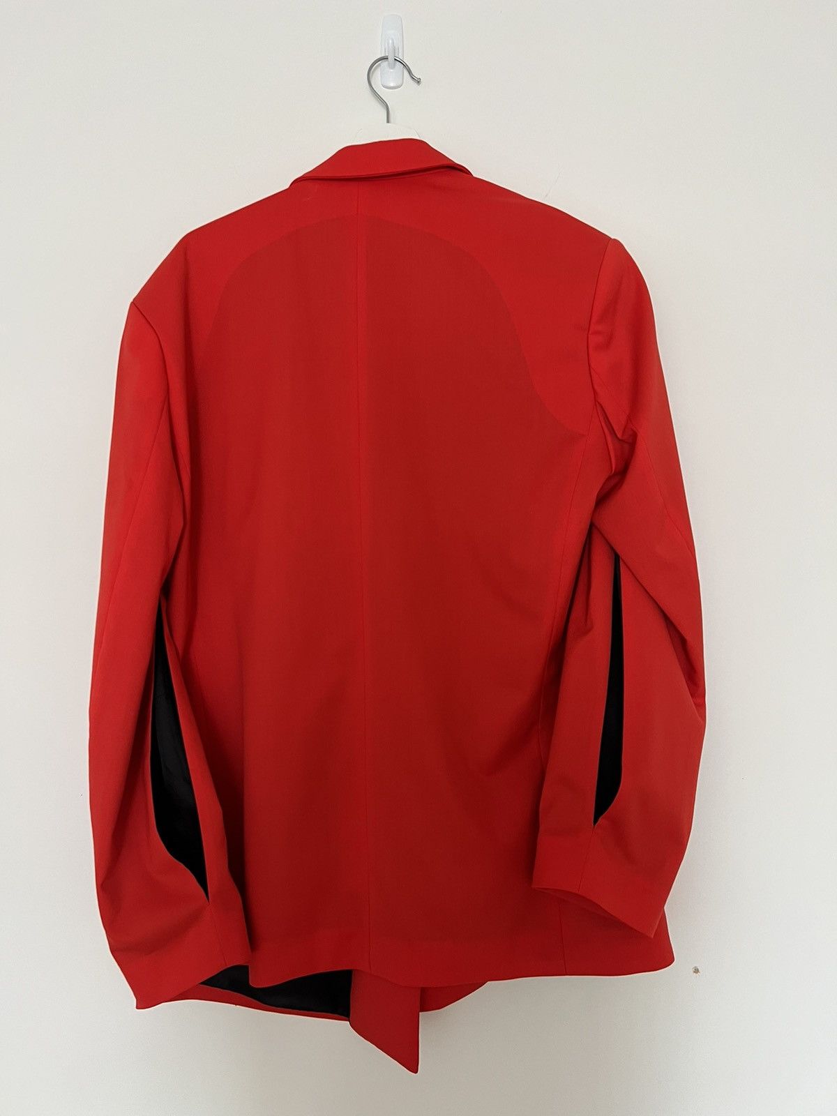 Vetements Vetements cape effect red wool blazer Size 46R - 5 Thumbnail
