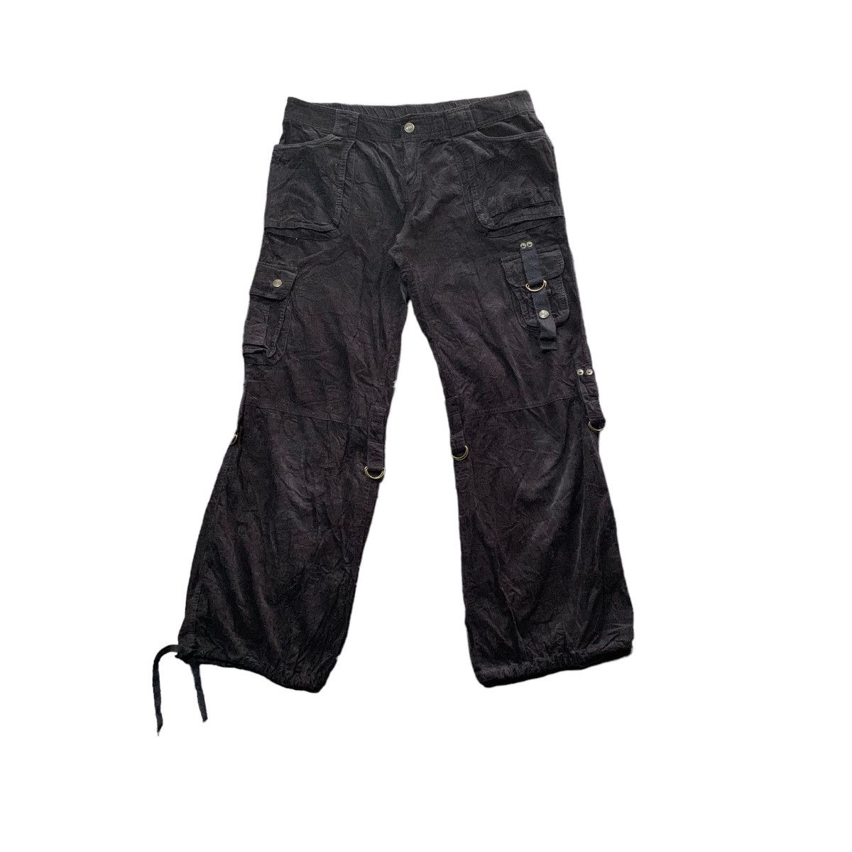 Unnamed Corduroy 2 Way Bondage Cargo Pants