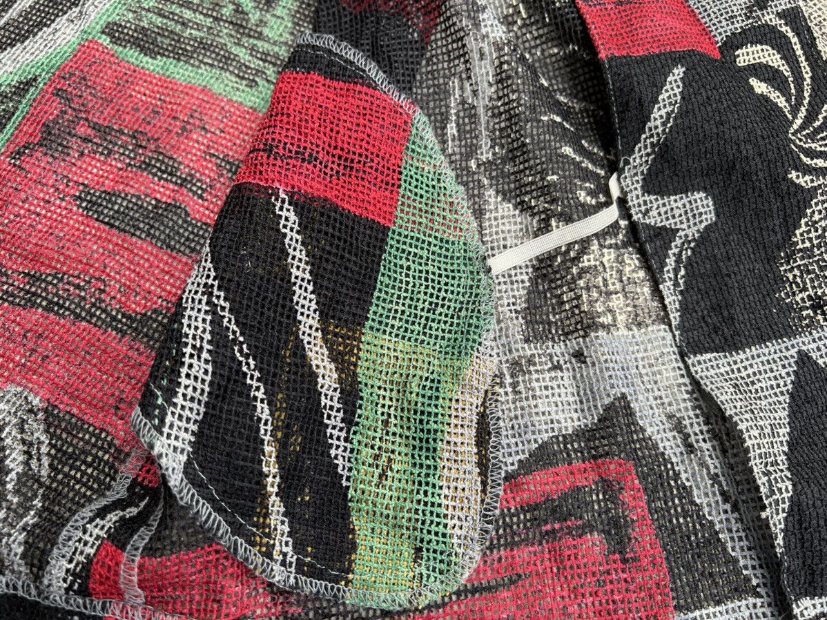 Vintage VINTAGE ZEBRA PRINT MESH BOHEMIAN BLAZER MICPORE JAPAN Size US M / EU 48-50 / 2 - 19 Thumbnail