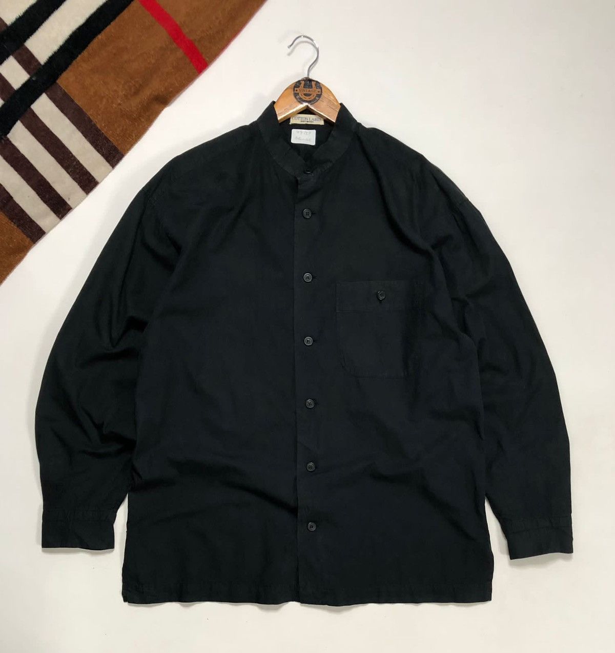 Issey Miyake Vintage Shirt used by issey miyakae shanghai shirt Size US L / EU 52-54 / 3 - 1 Thumbnail
