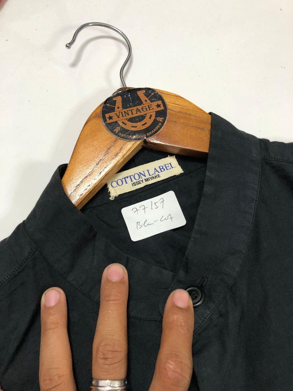 Issey Miyake Vintage Shirt used by issey miyakae shanghai shirt Size US L / EU 52-54 / 3 - 3 Thumbnail