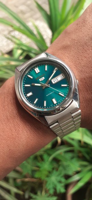 Seiko 5 2024 verde snx447