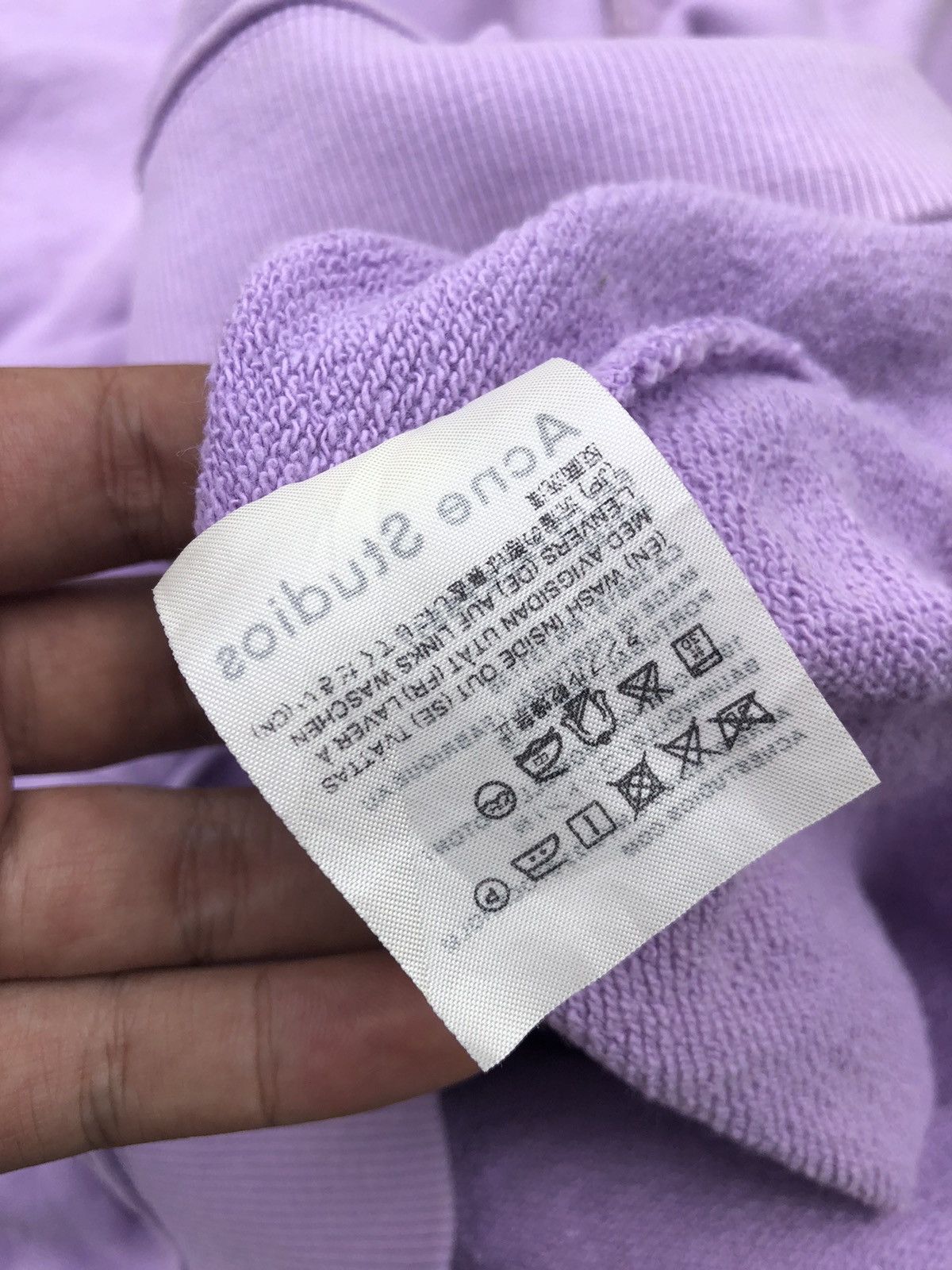 Acne Studios 💸BINDINGOFFER💸Acne Studios Fello Face PSS17 Sweatshirt Size US L / EU 52-54 / 3 - 8 Thumbnail