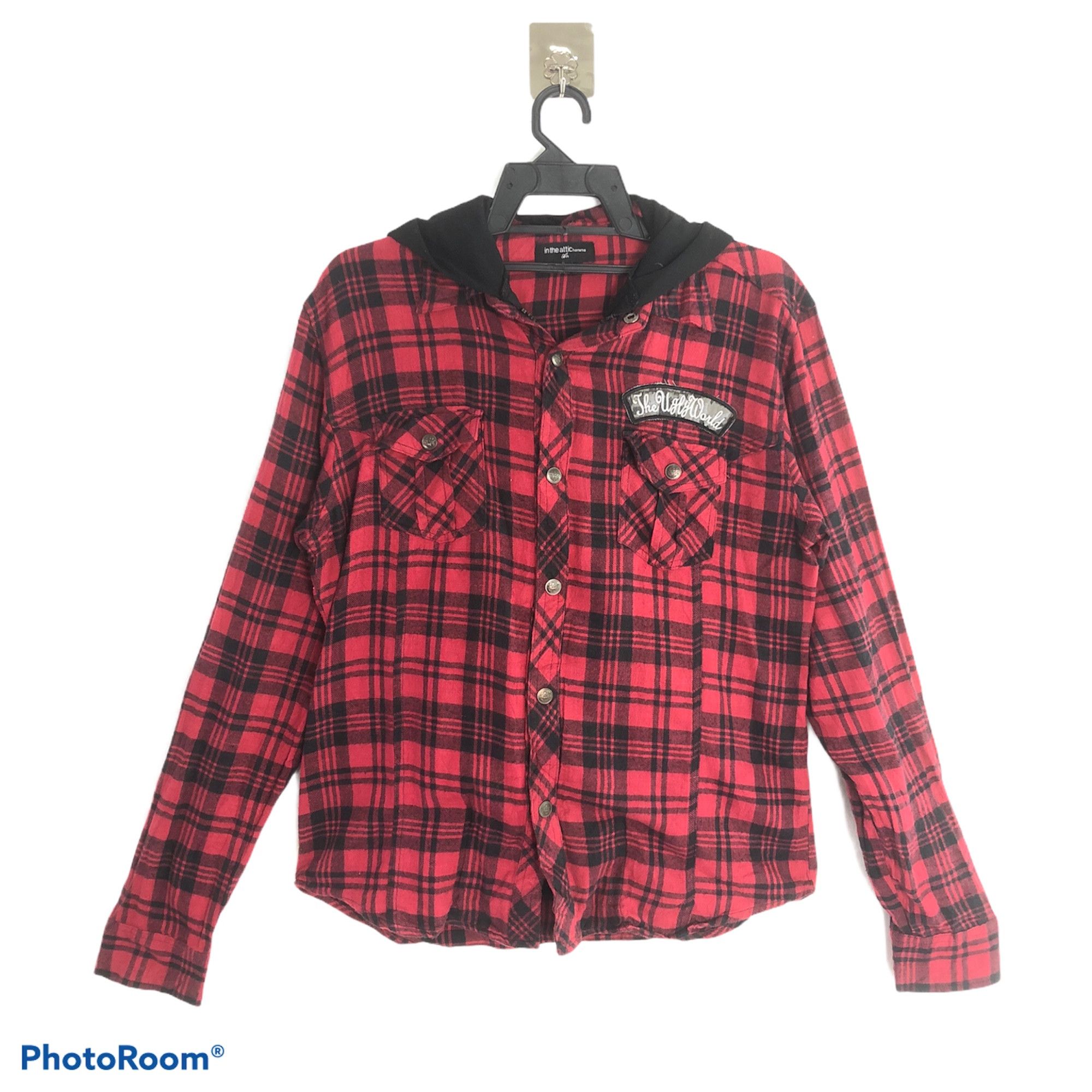 In The Attic Rare Item In The Attic removable hoodie Shirt Size US L / EU 52-54 / 3 - 8 Thumbnail