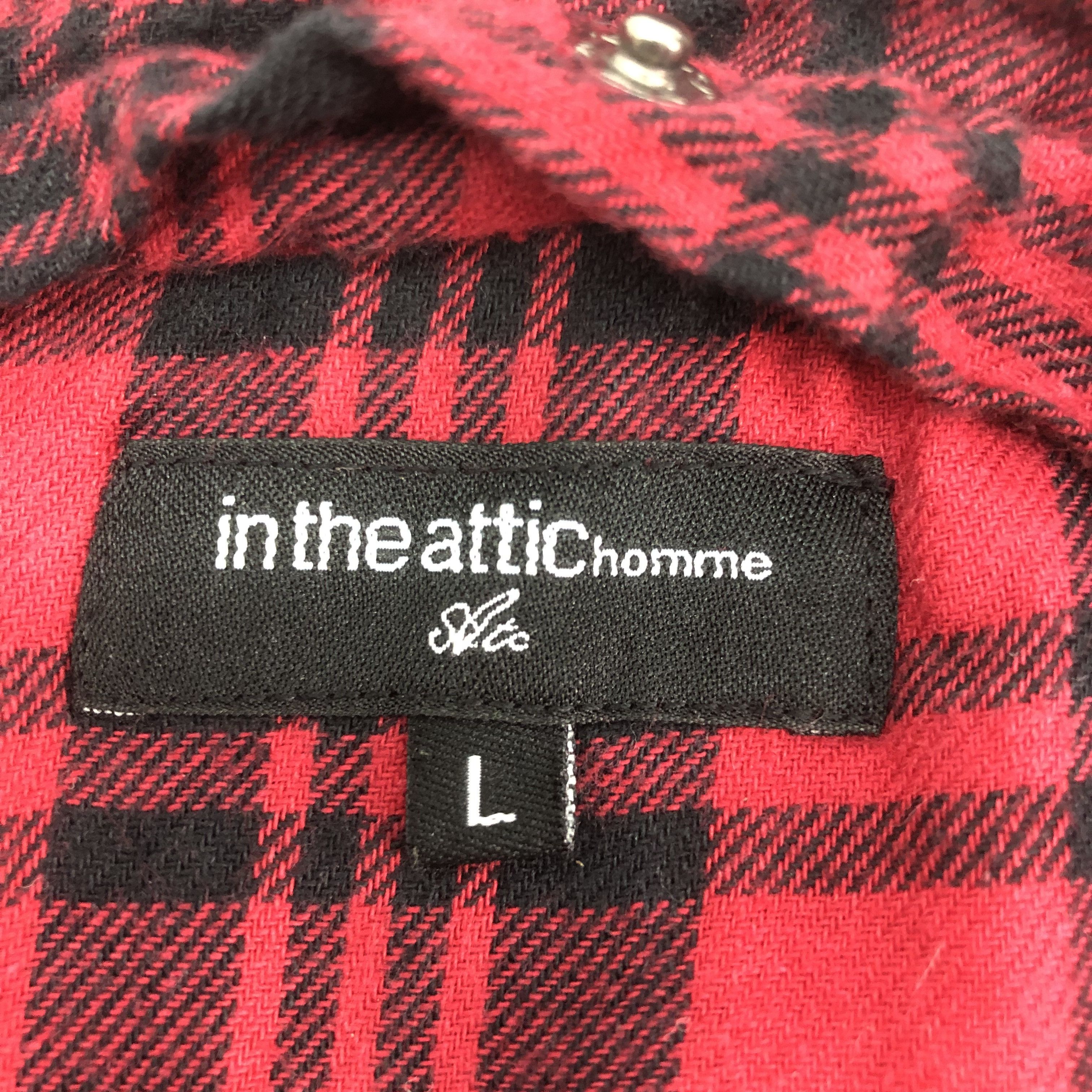 In The Attic Rare Item In The Attic removable hoodie Shirt Size US L / EU 52-54 / 3 - 3 Thumbnail
