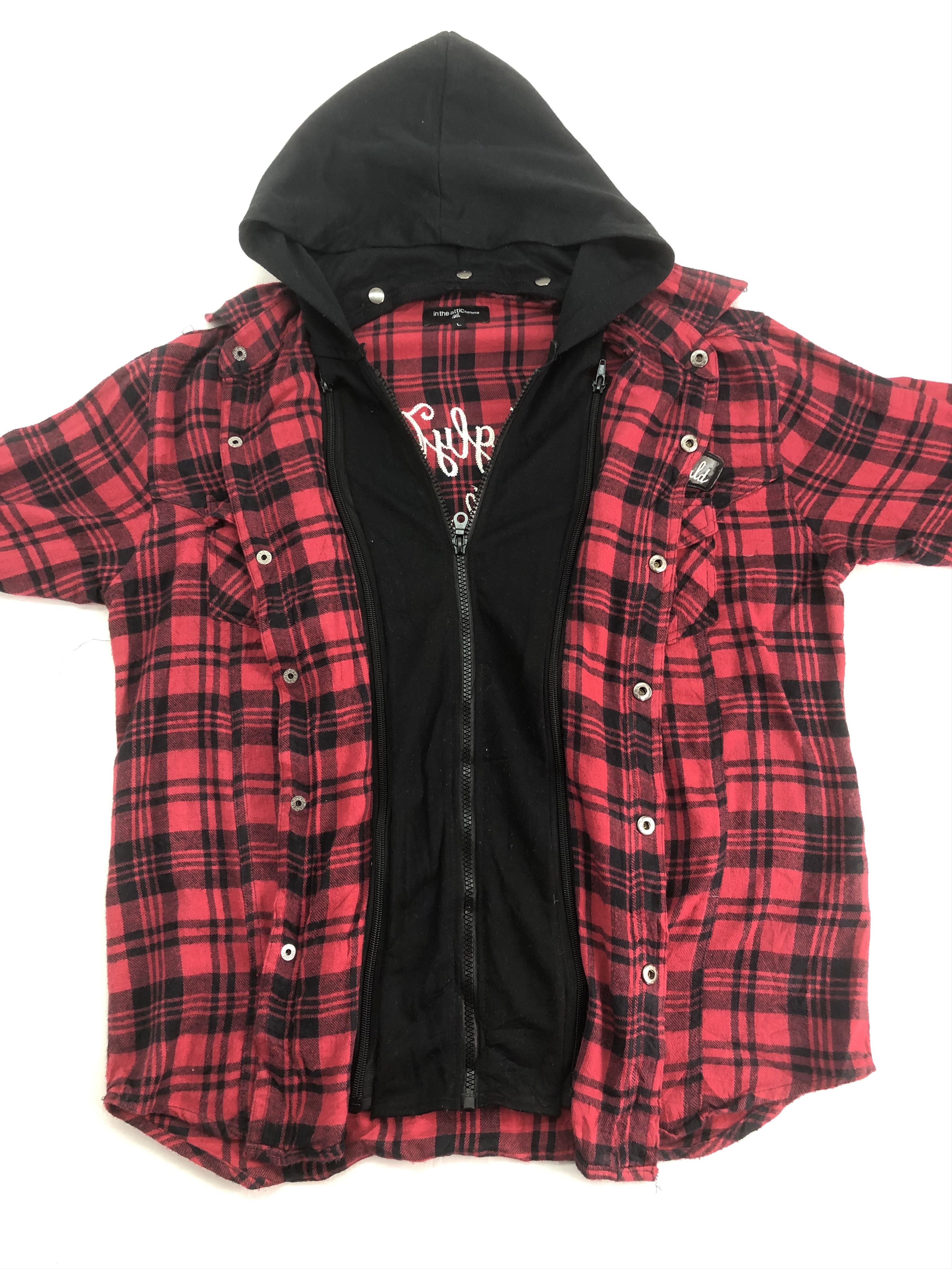 In The Attic Rare Item In The Attic removable hoodie Shirt Size US L / EU 52-54 / 3 - 2 Thumbnail