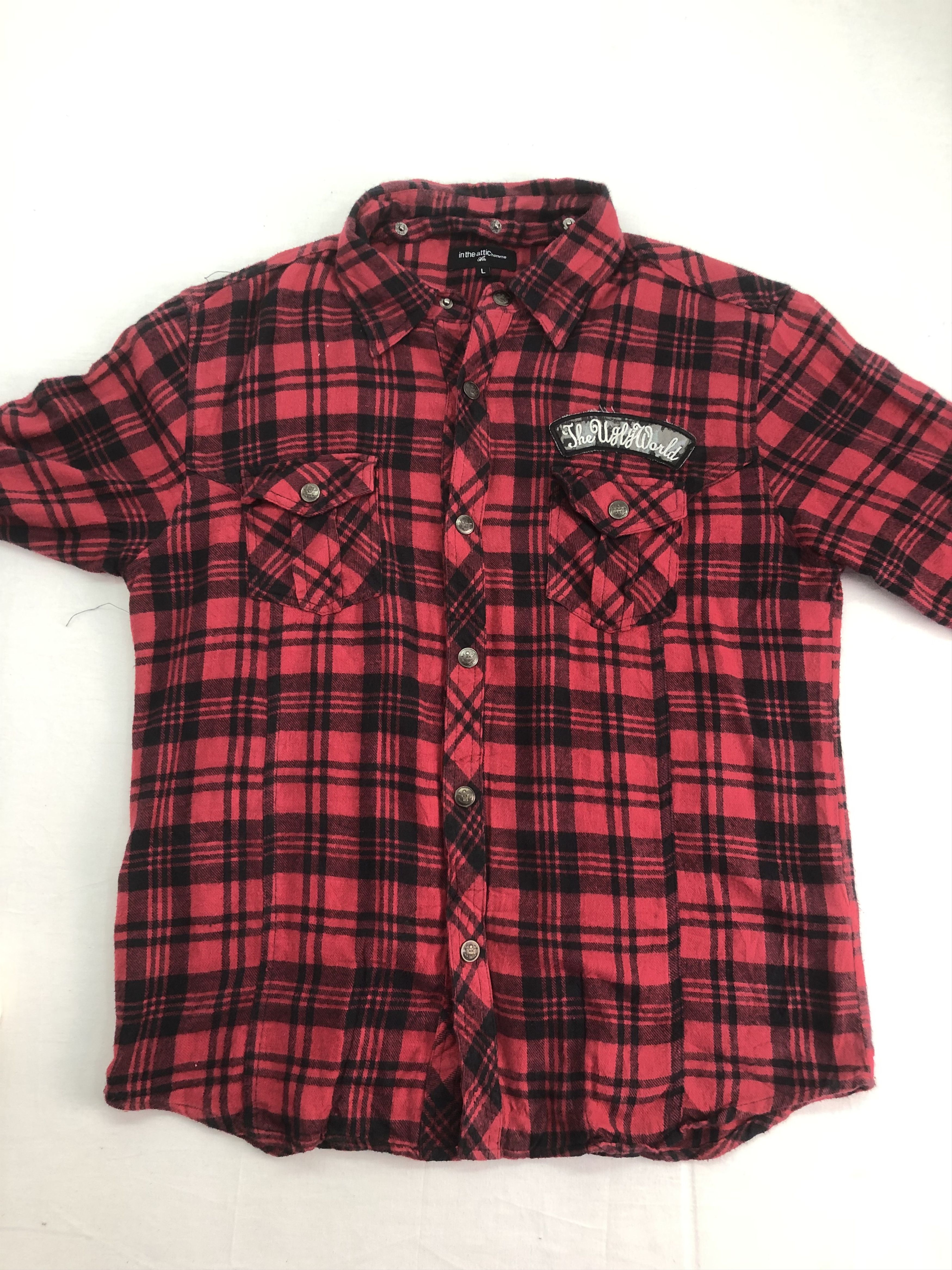 In The Attic Rare Item In The Attic removable hoodie Shirt Size US L / EU 52-54 / 3 - 5 Thumbnail