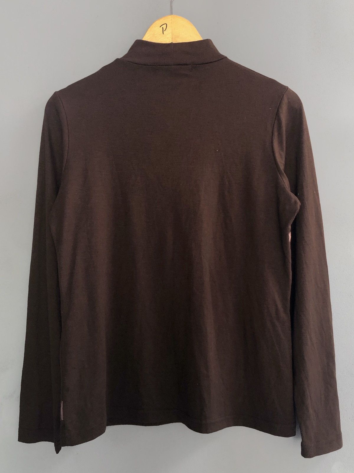 Christian Dior Monsieur × Vintage 💸BINDINGOFFER💸Christian Dior Archive Style Brown Mockneck Size US M / EU 48-50 / 2 - 4 Thumbnail