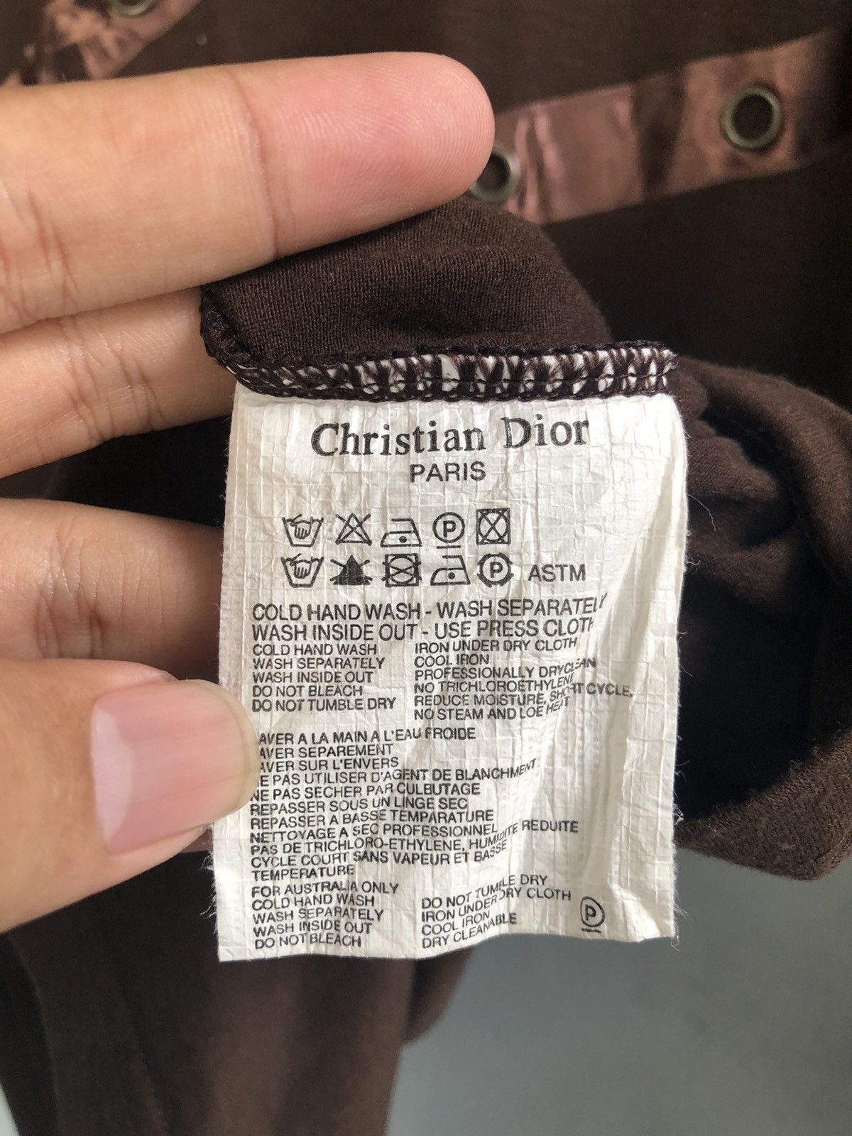 Christian Dior Monsieur × Vintage 💸BINDINGOFFER💸Christian Dior Archive Style Brown Mockneck Size US M / EU 48-50 / 2 - 6 Thumbnail