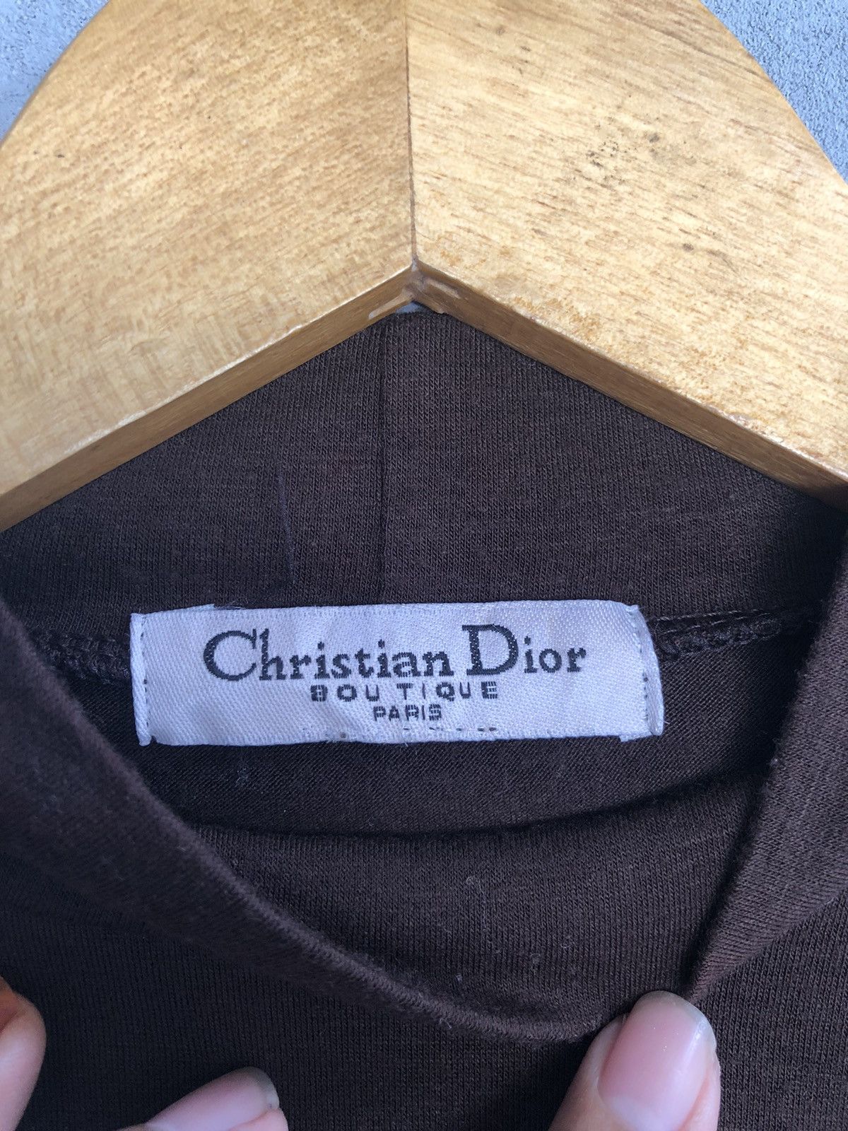Christian Dior Monsieur × Vintage 💸BINDINGOFFER💸Christian Dior Archive Style Brown Mockneck Size US M / EU 48-50 / 2 - 5 Thumbnail