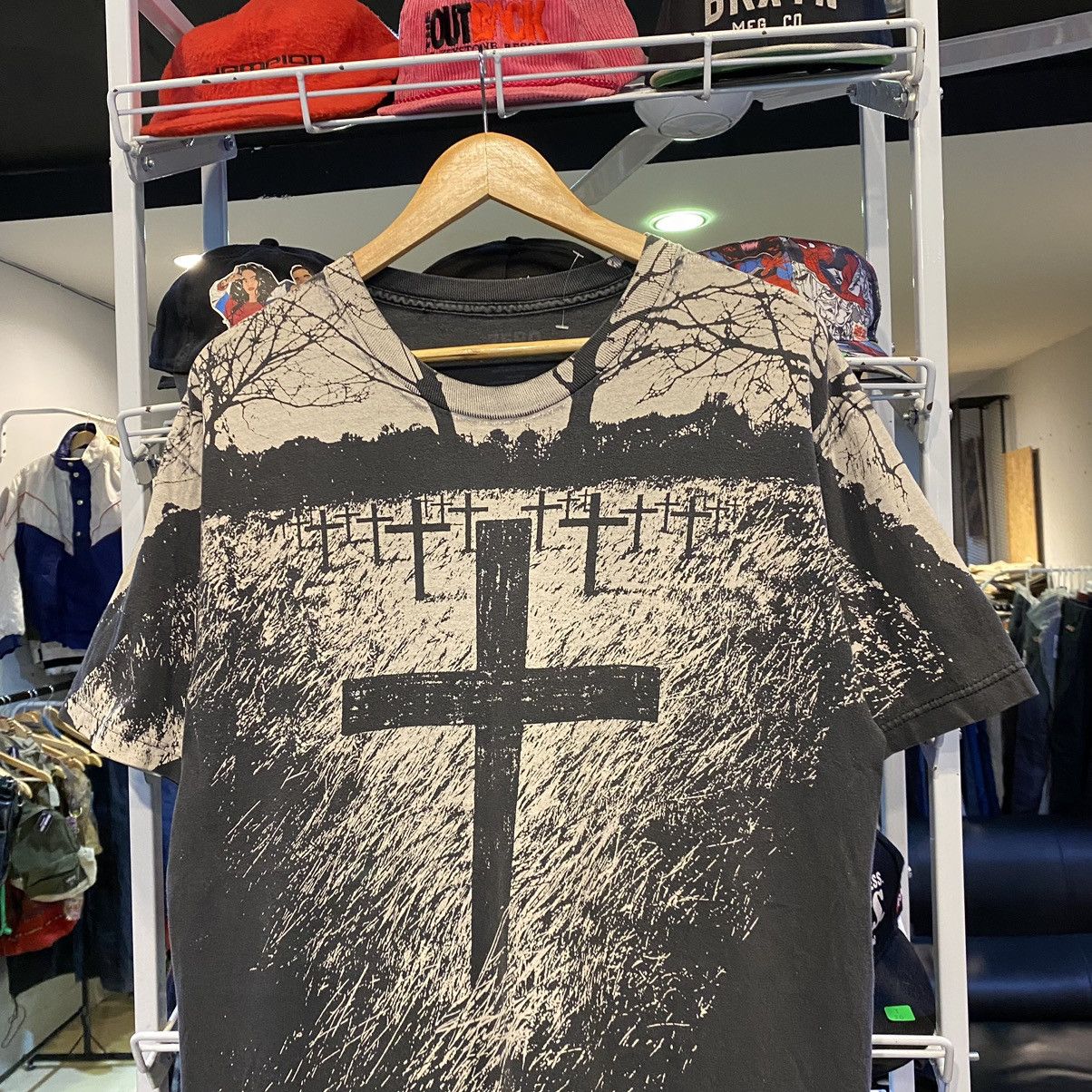 Hook-Ups × Independent Truck Co. × Vintage Very rare Thomas Zero skateboard overprint tee Size US L / EU 52-54 / 3 - 3 Thumbnail