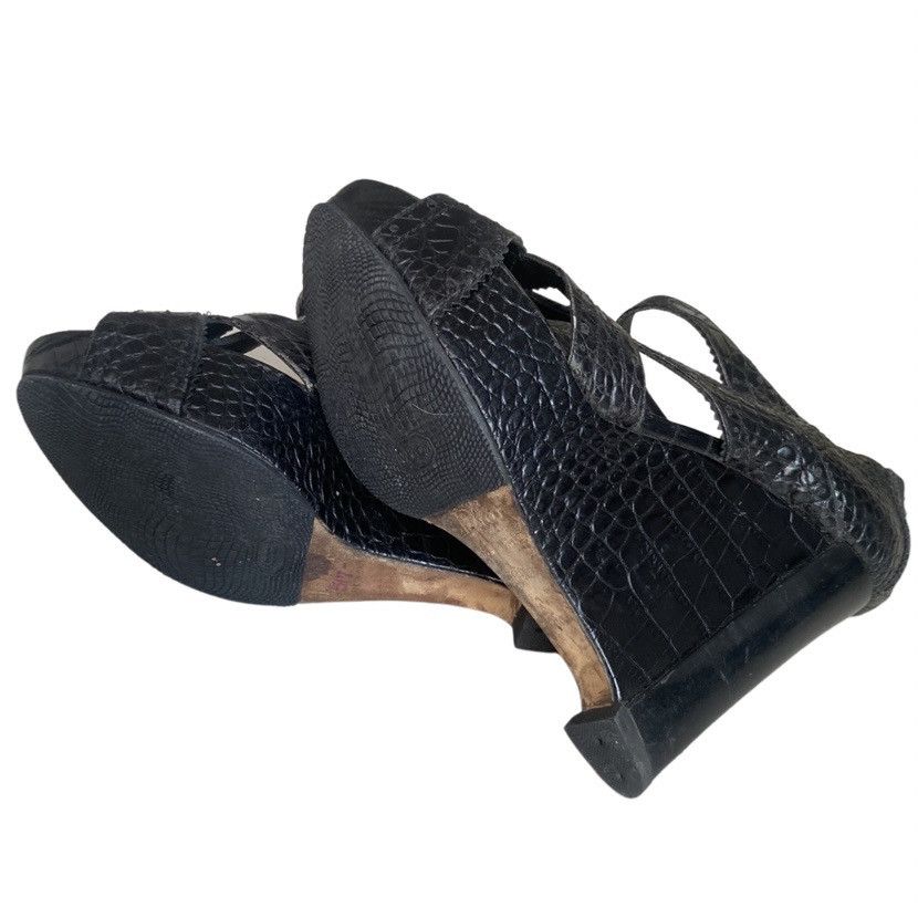Dior SS10 Runway Croc Embossed Leather Size US 9.5 / IT 39.5 - 10 Thumbnail