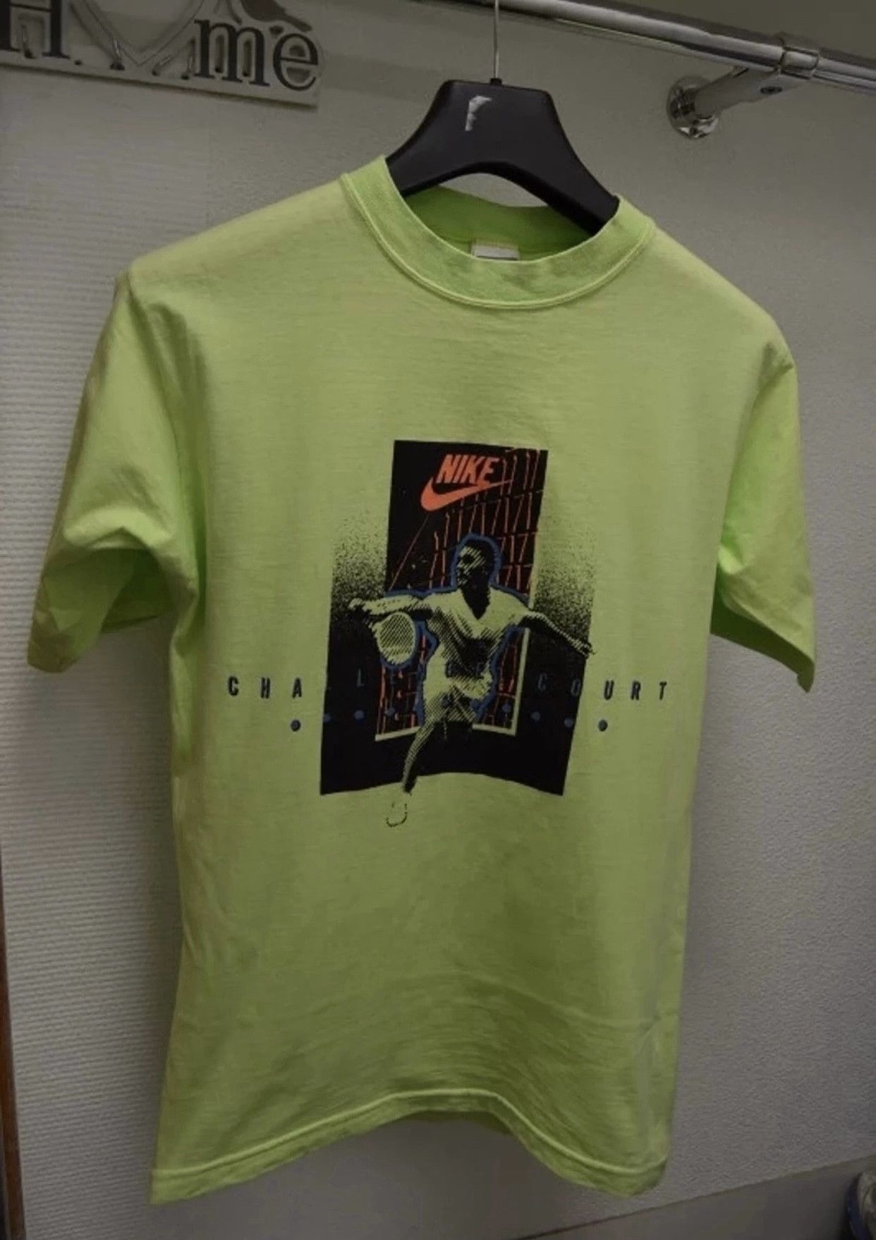 Nike Nike Court Challenger Andre Agassi vintage green t-shirt M Size US M / EU 48-50 / 2 - 1 Thumbnail