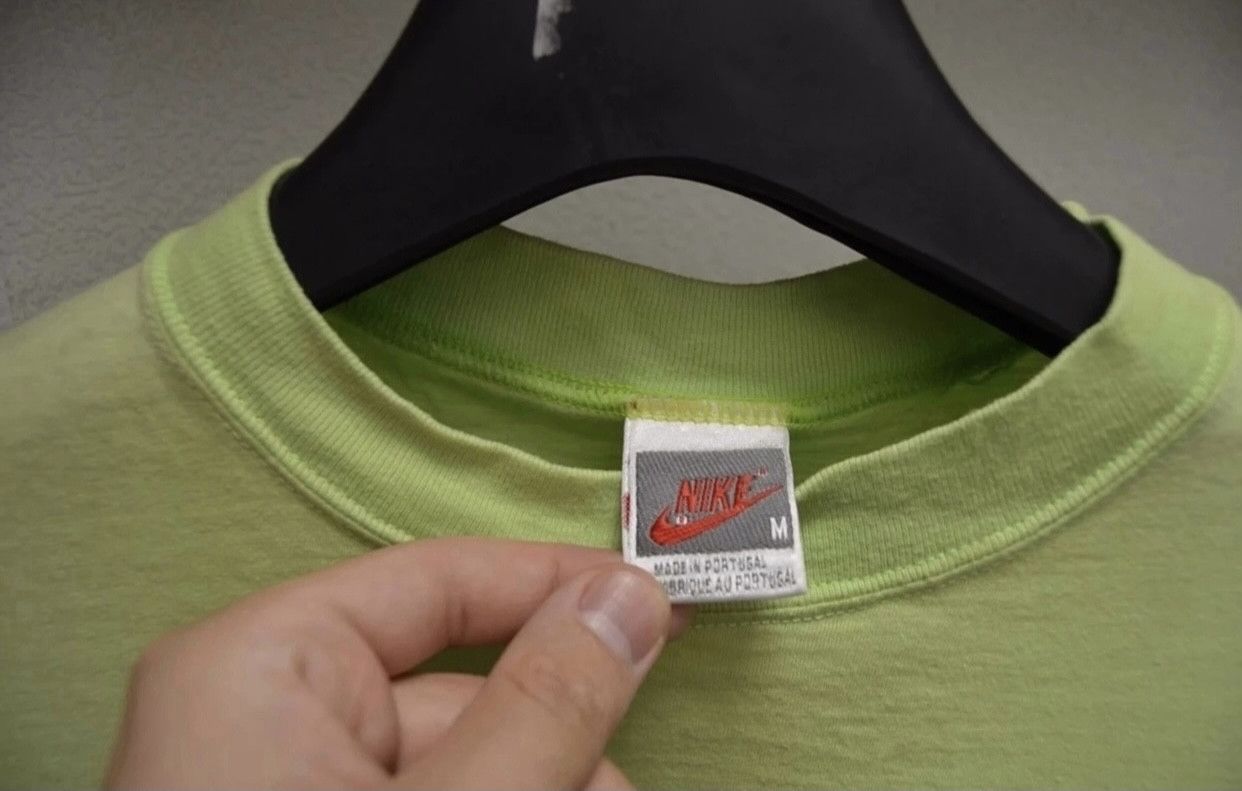 Nike Nike Court Challenger Andre Agassi vintage green t-shirt M Size US M / EU 48-50 / 2 - 5 Thumbnail