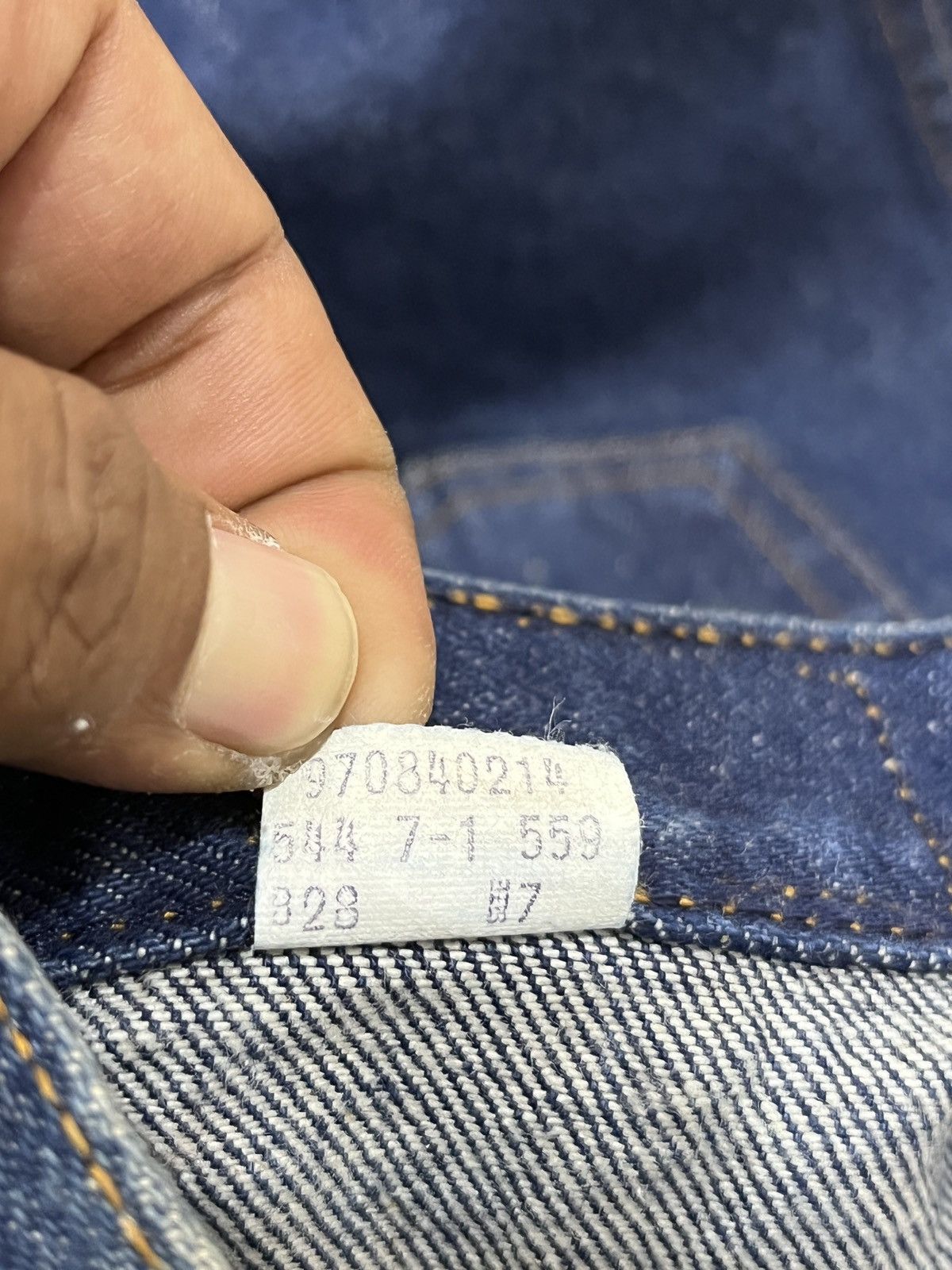 Levi's (Xxx). VINTAGE LEVIS ORANGE TAB SKIRTS Size 25" / US 0 / IT 36 - 10 Thumbnail