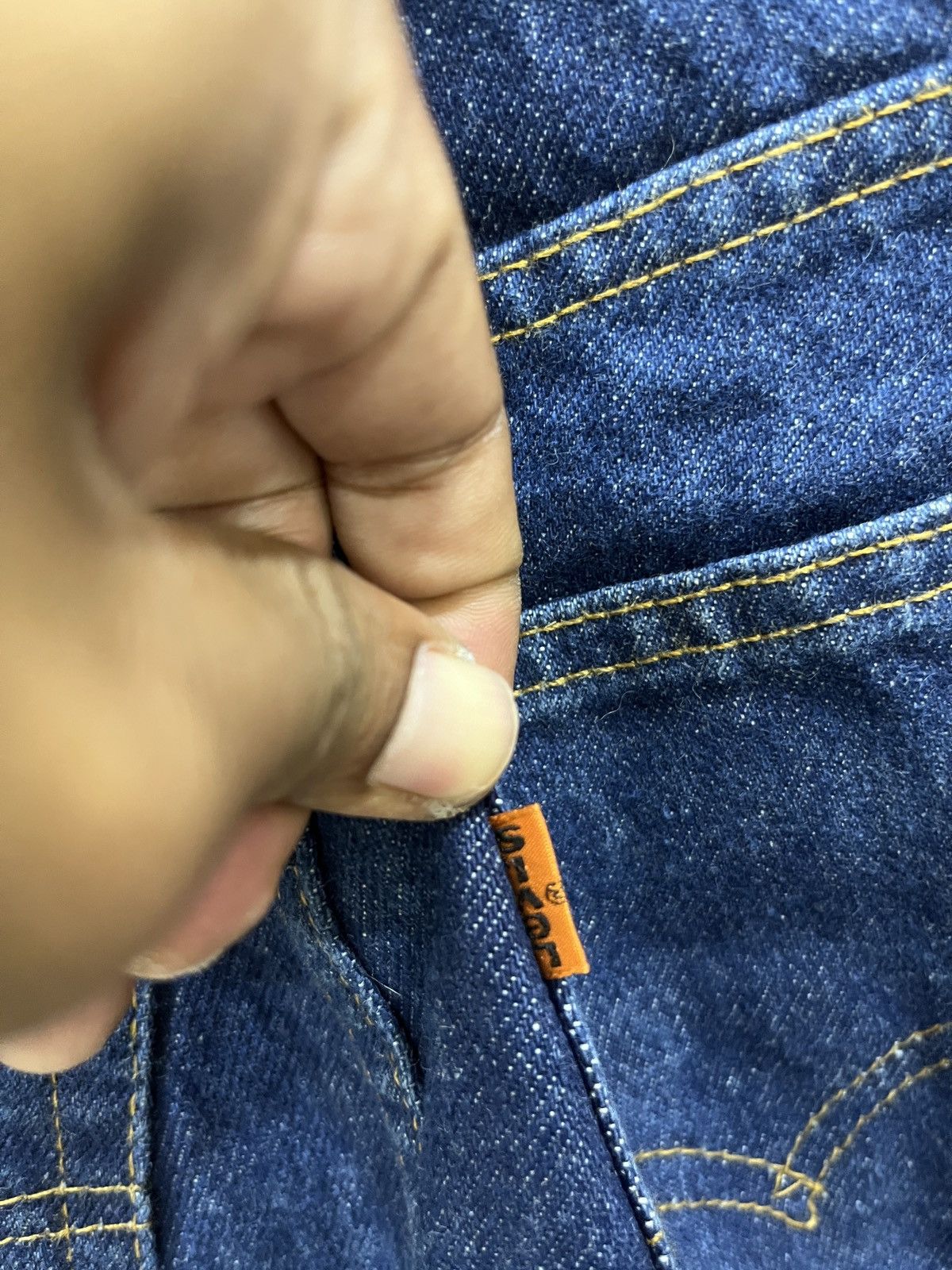 Levi's (Xxx). VINTAGE LEVIS ORANGE TAB SKIRTS Size 25" / US 0 / IT 36 - 8 Thumbnail