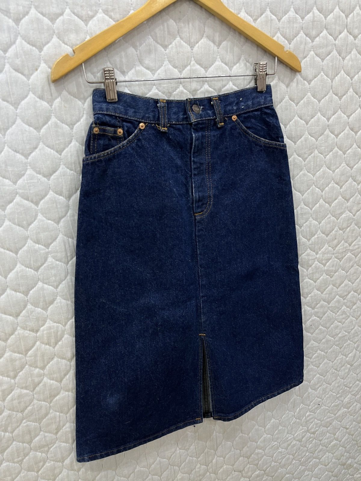 Levi's (Xxx). VINTAGE LEVIS ORANGE TAB SKIRTS Size 25" / US 0 / IT 36 - 6 Thumbnail