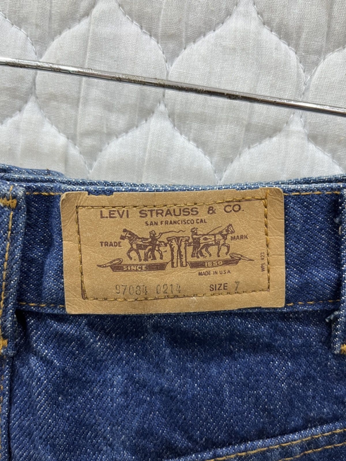 Levi's (Xxx). VINTAGE LEVIS ORANGE TAB SKIRTS Size 25" / US 0 / IT 36 - 7 Thumbnail