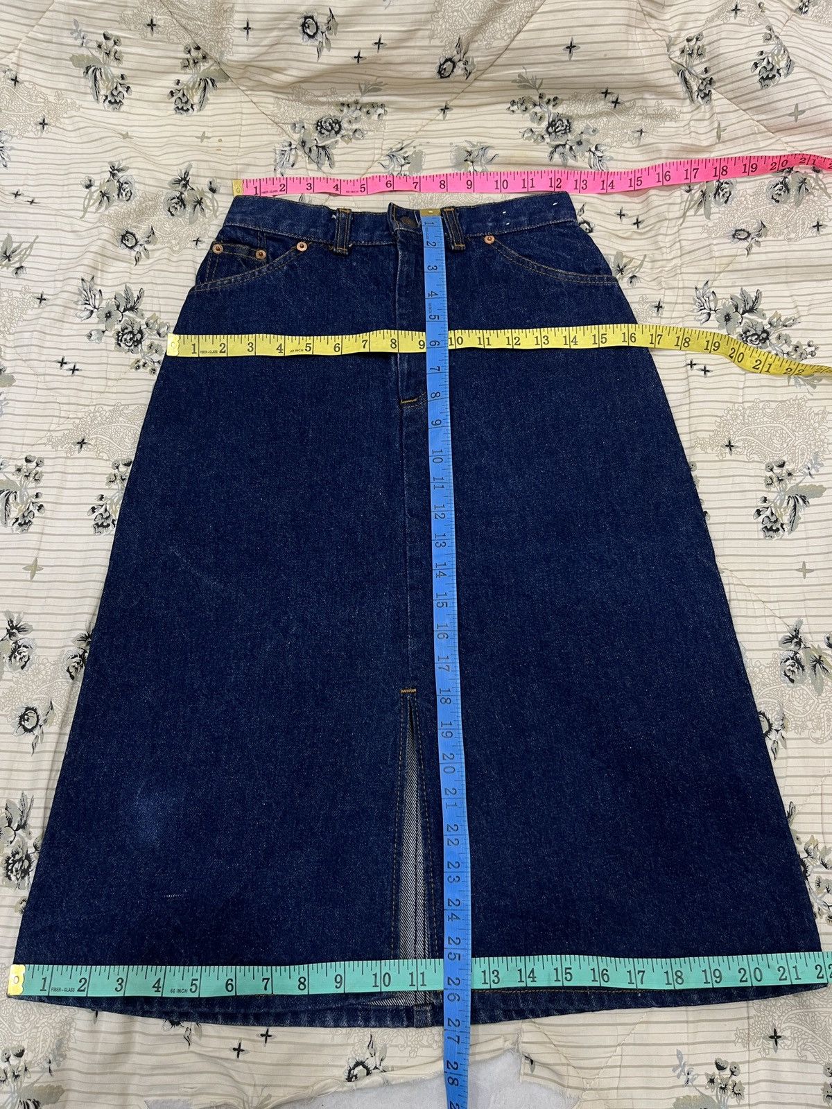 Levi's (Xxx). VINTAGE LEVIS ORANGE TAB SKIRTS Size 25" / US 0 / IT 36 - 13 Thumbnail