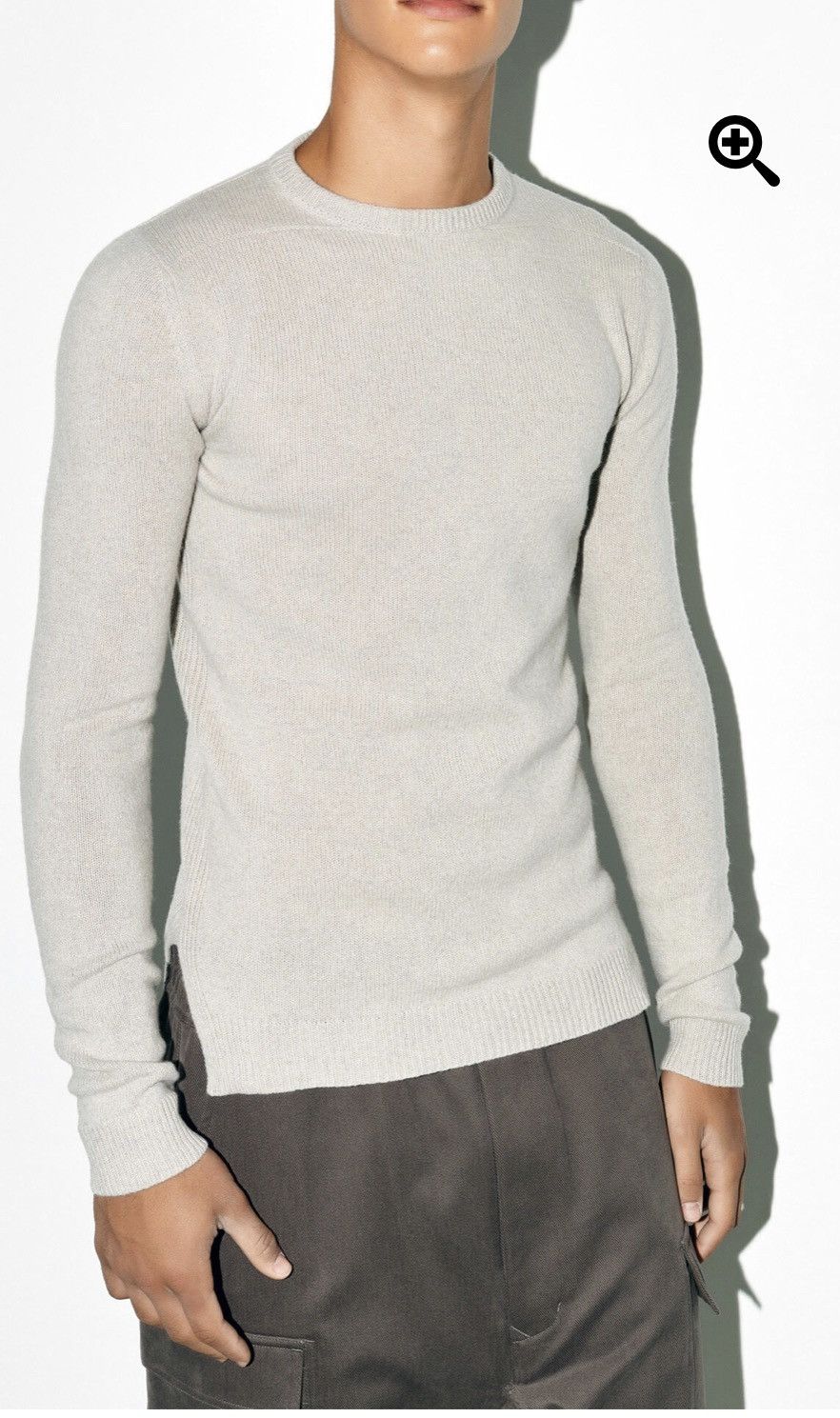 Biker Sweater Rick Owens | Grailed