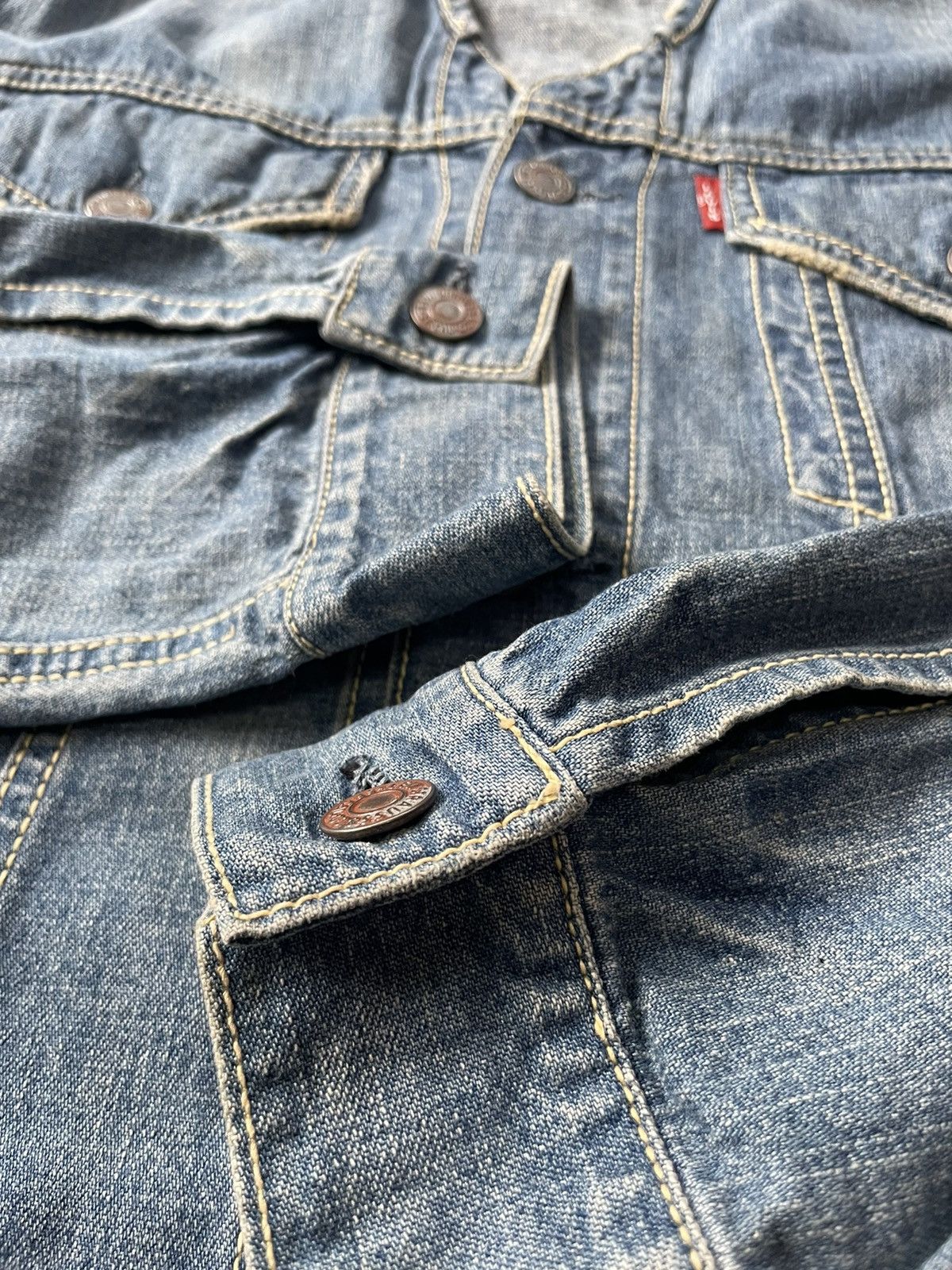 Levi's Levi’s Faded Premium Red Tab Denim Jacket Size US M / EU 48-50 / 2 - 11 Thumbnail