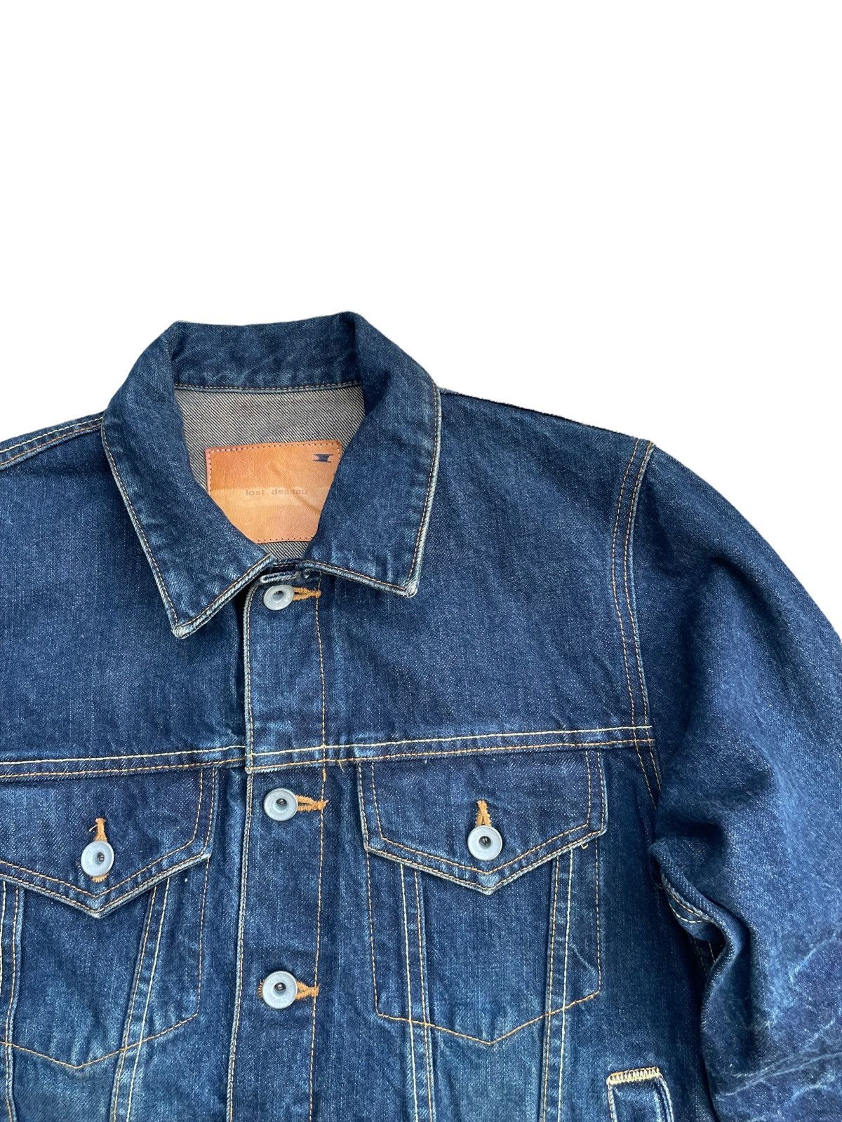Lost Enterprises Vintage Lost Dessau Selvedge Denim Jacket Size US S / EU 44-46 / 1 - 7 Thumbnail