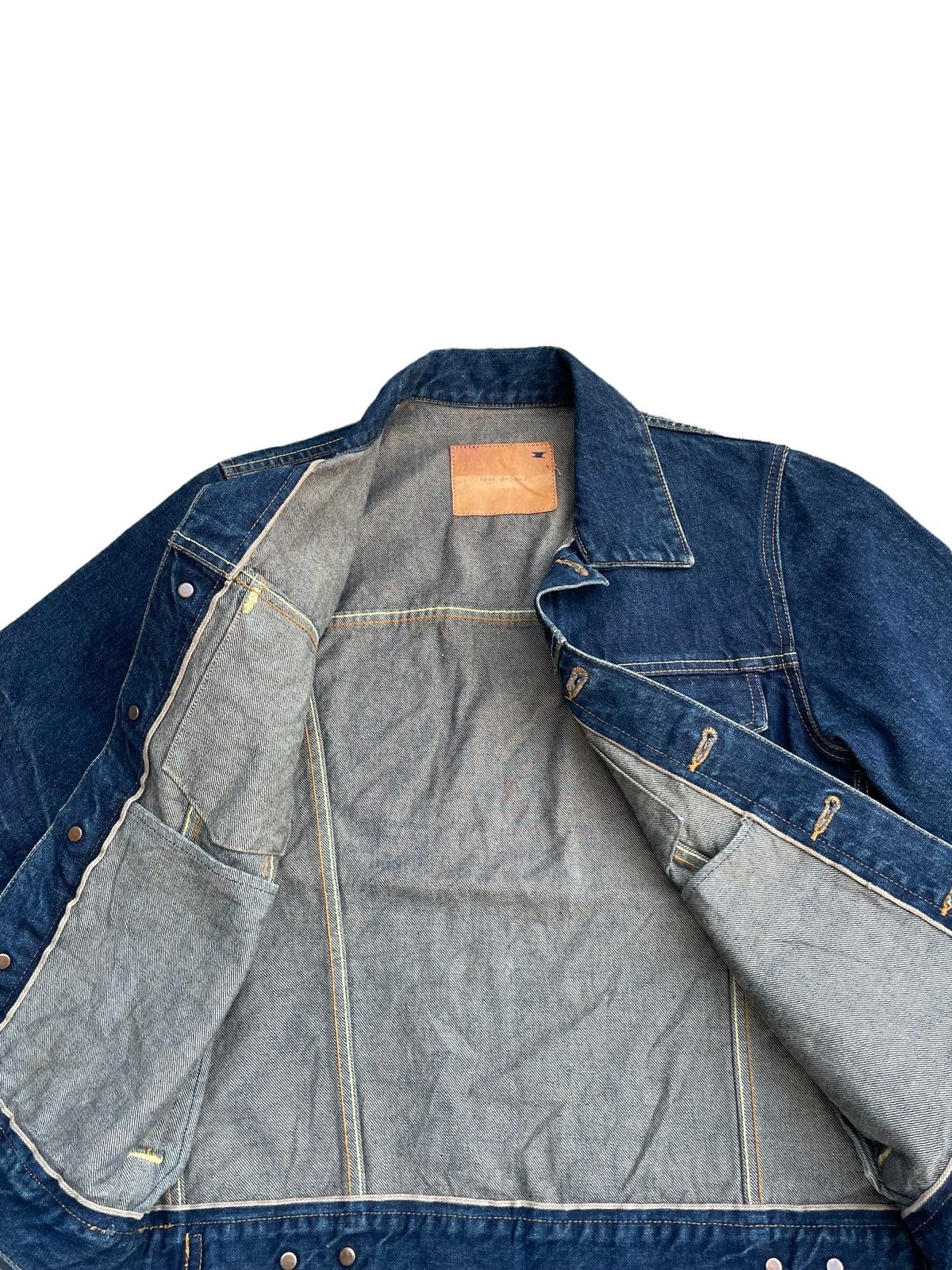 Lost Enterprises Vintage Lost Dessau Selvedge Denim Jacket Size US S / EU 44-46 / 1 - 10 Thumbnail